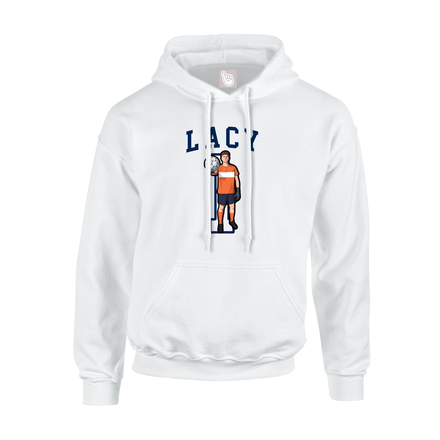 Youth Hoodie — Shirsey in White