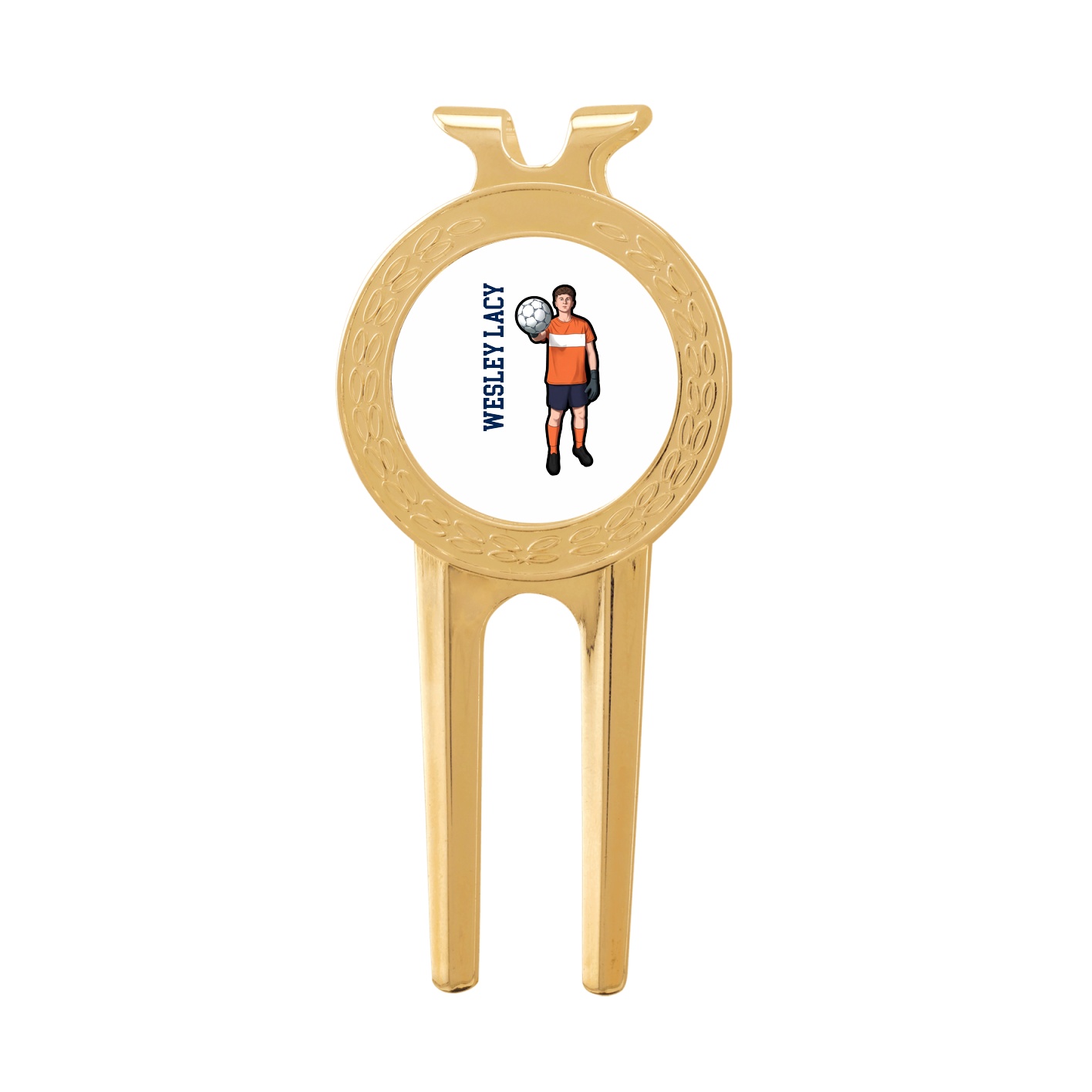 Divot Tool with Ball Marker — Name Vertical in Classic