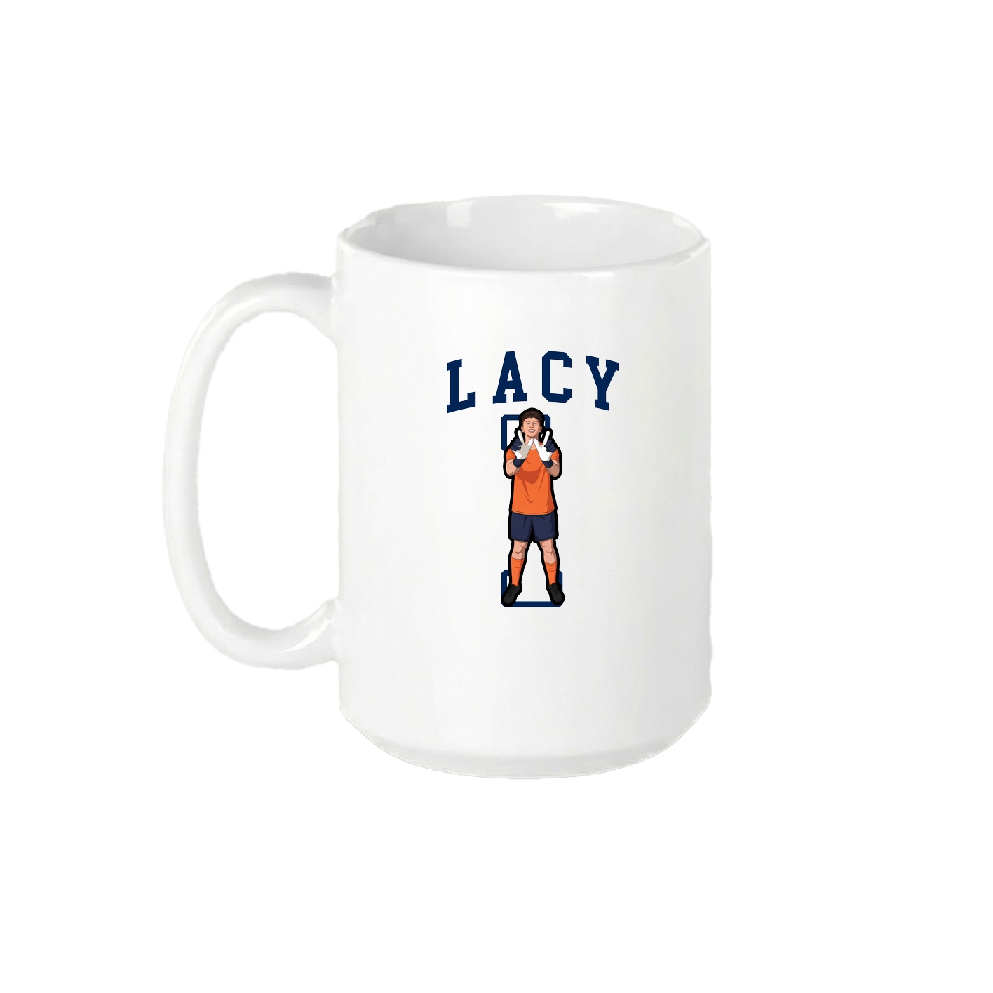 15oz Coffee Mug — Shirsey in White