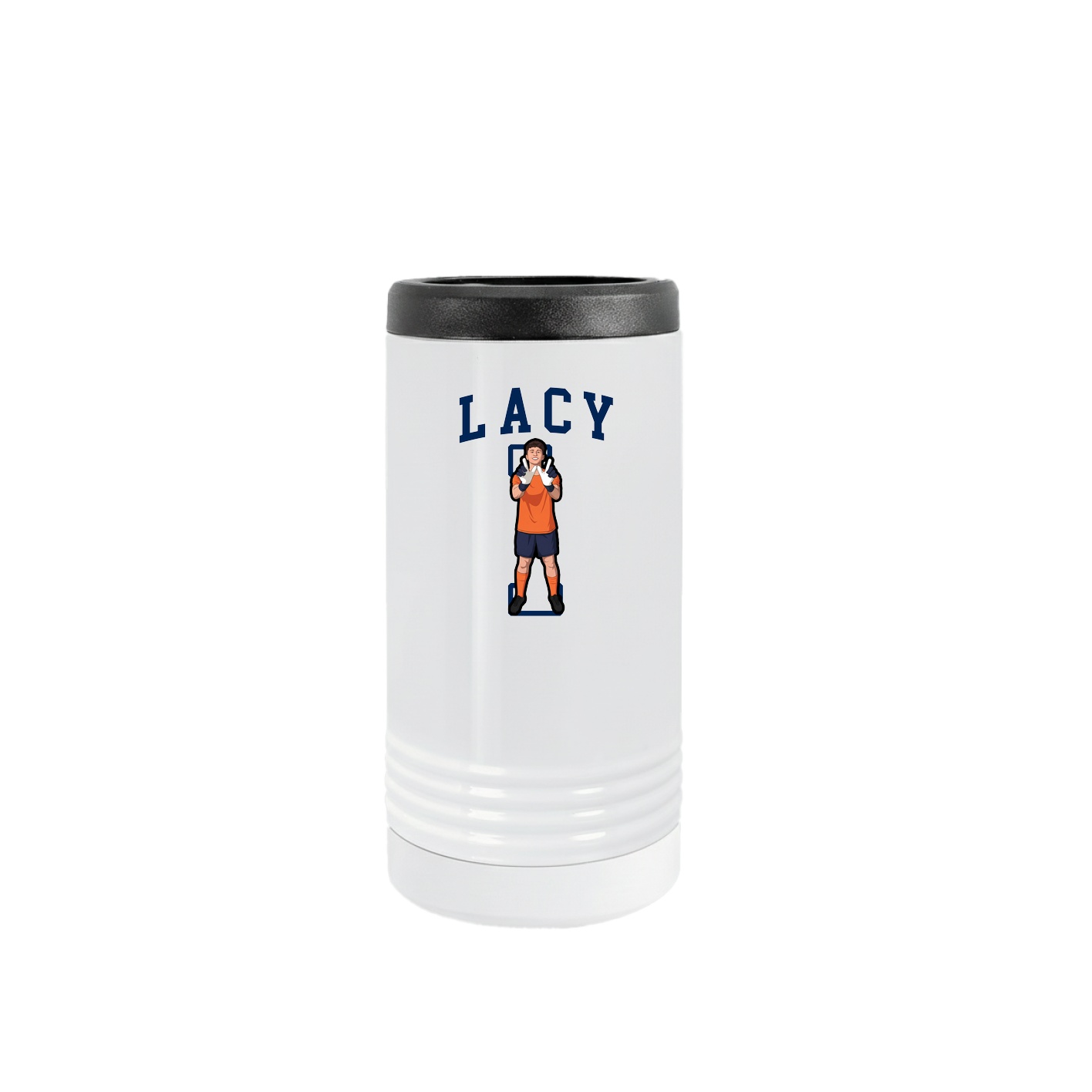 Slim Beverage Holder — Shirsey in White