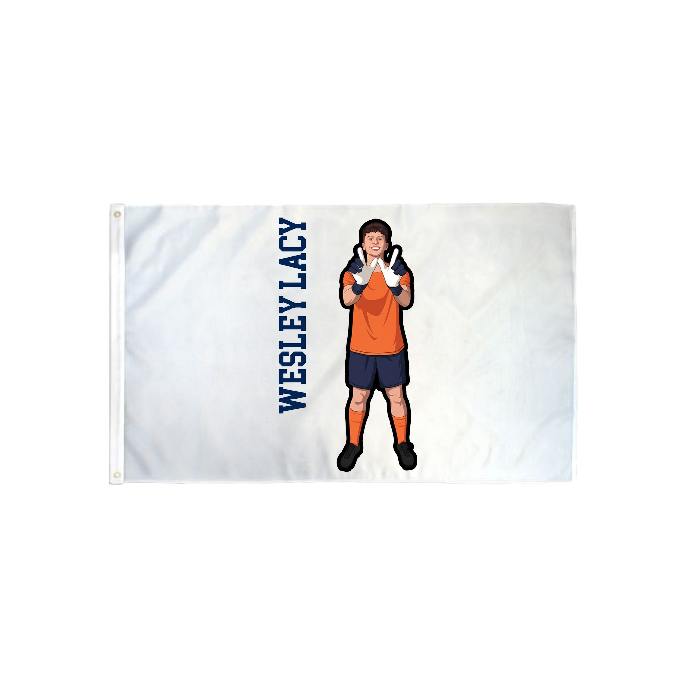 3x5 Flag — Name Vertical in Classic