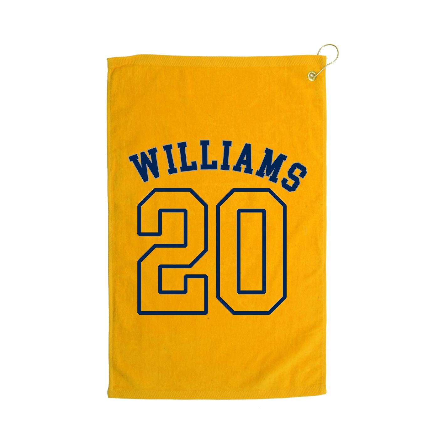 Golf Towel — Shirsey Arch in Gold