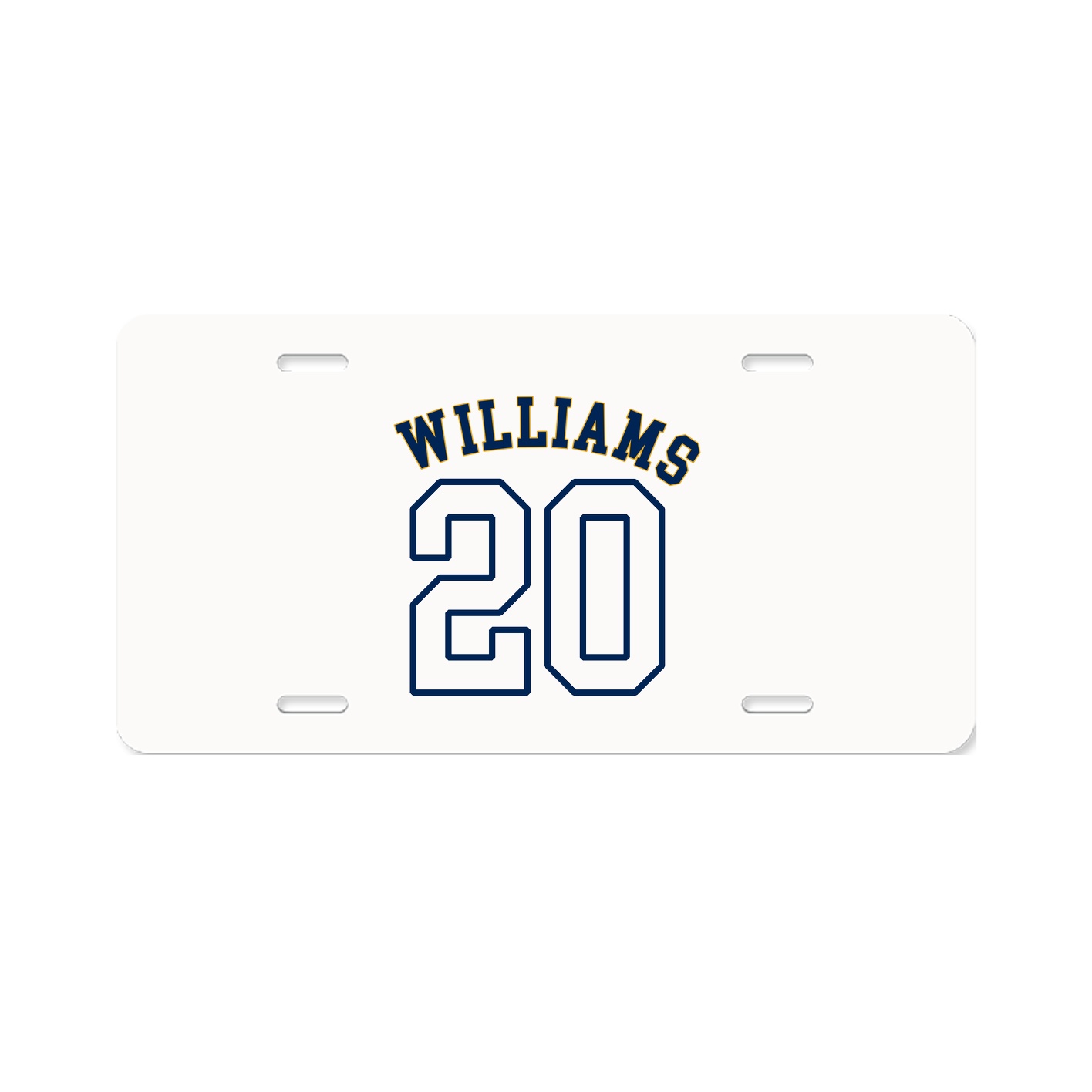 License Plate — Shirsey Arch in Classic