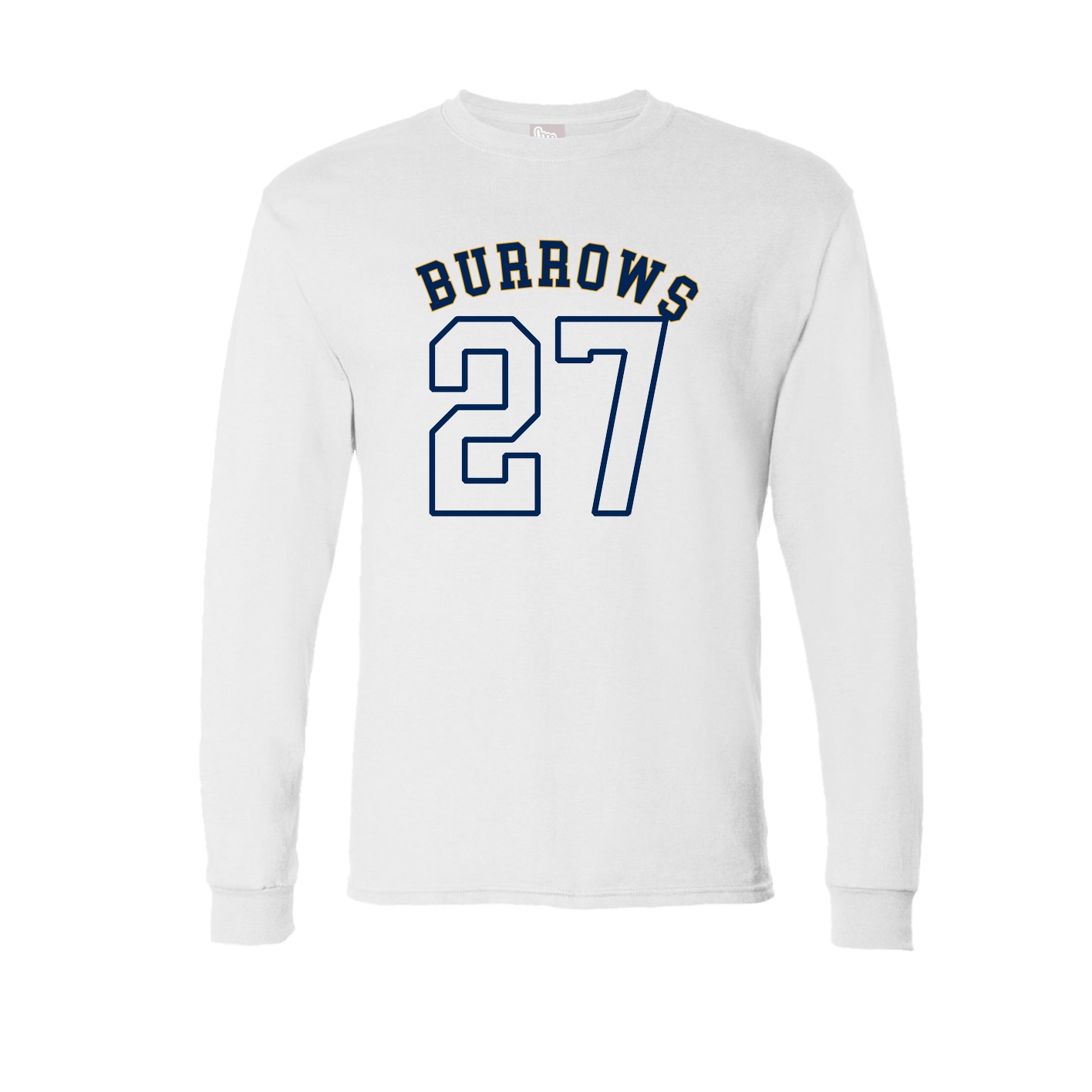 Long Sleeve Tee — Shirsey Arch in White