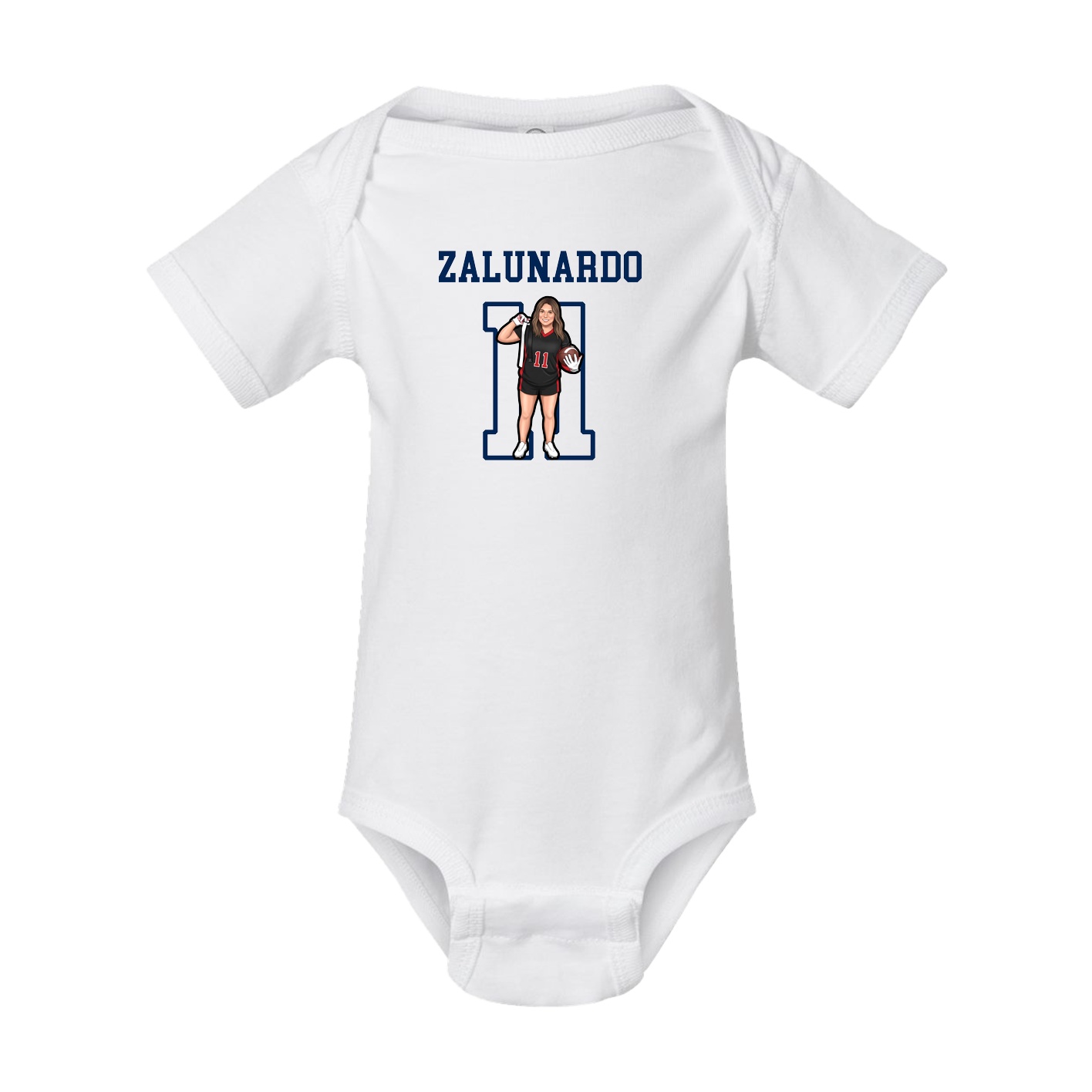 Baby Onesie — Shirsey in White