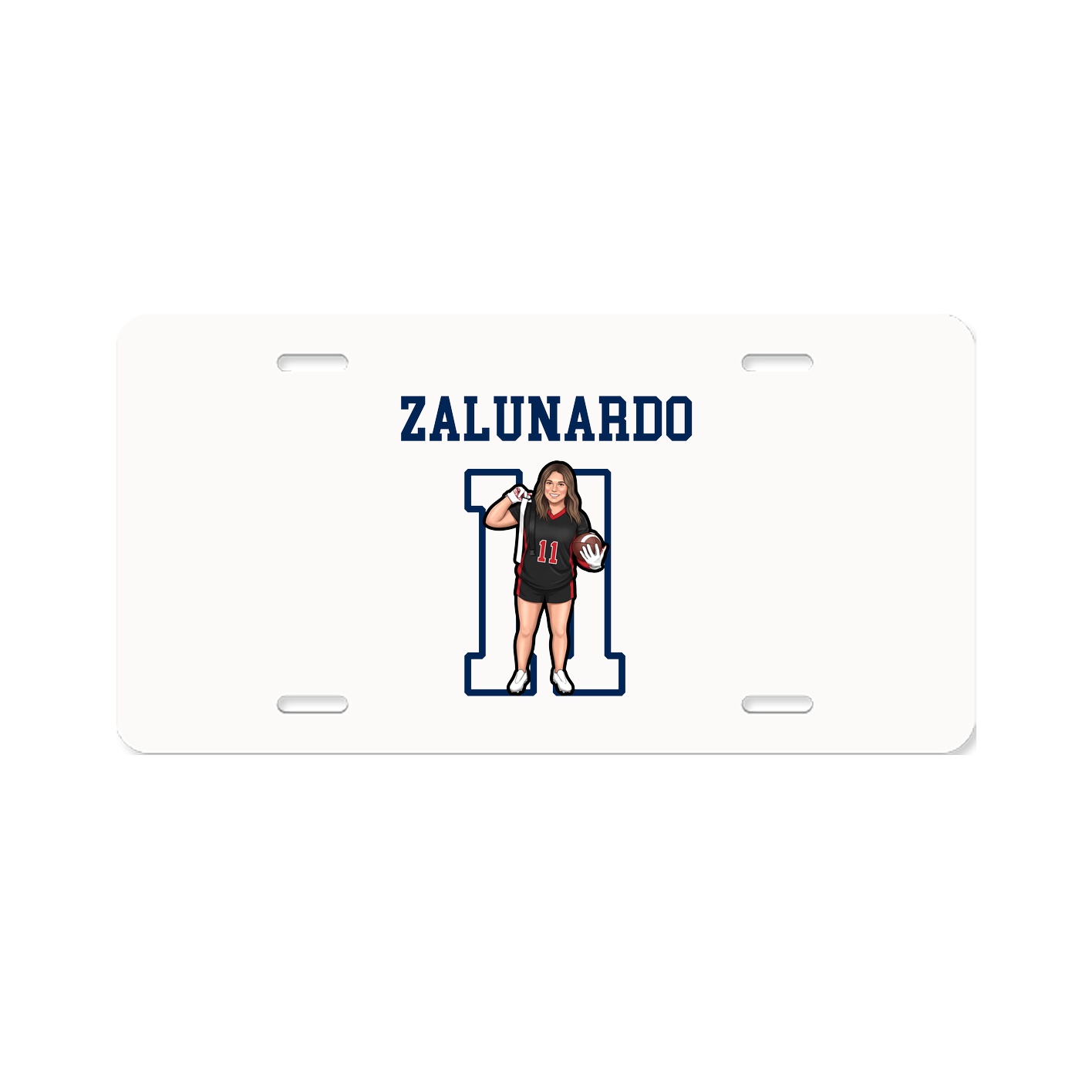 License Plate — Shirsey in Classic