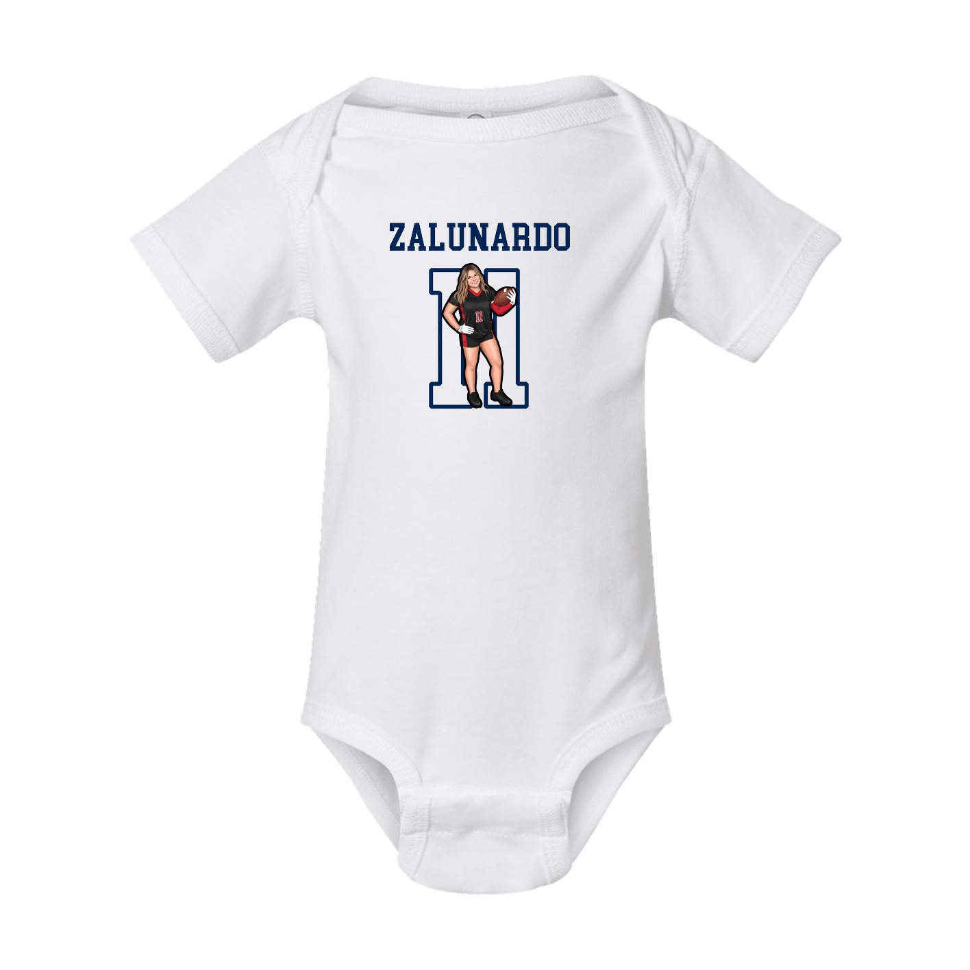 Baby Onesie — Shirsey in White