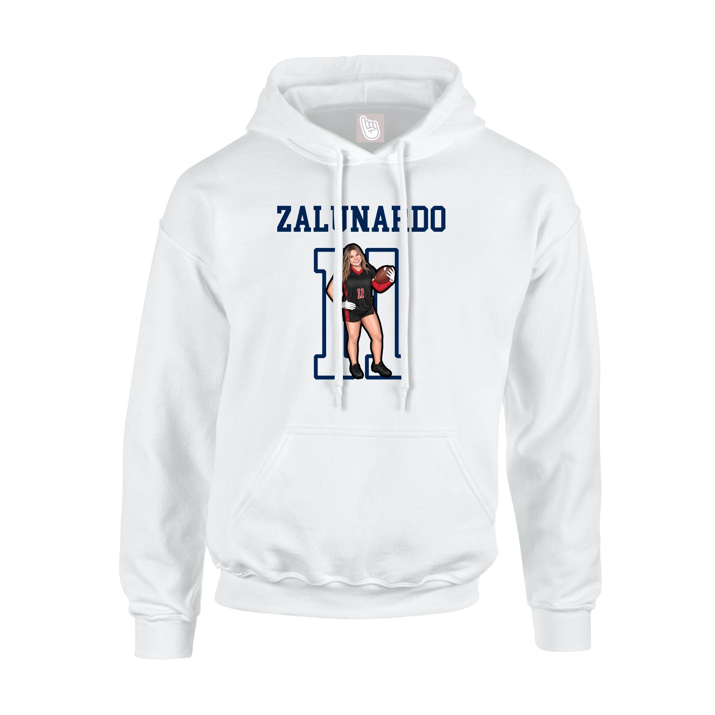 Youth Hoodie — Shirsey in White