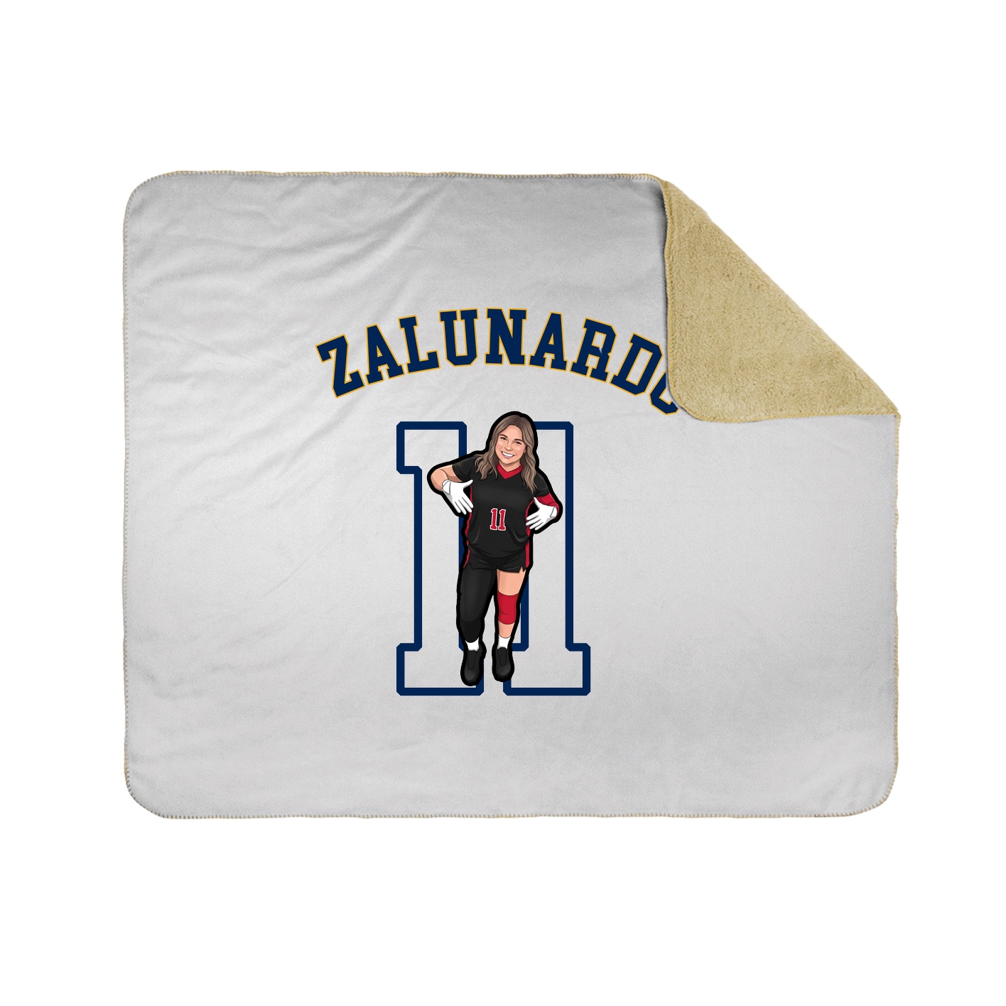 Throw Blanket — Shirsey Arch in White