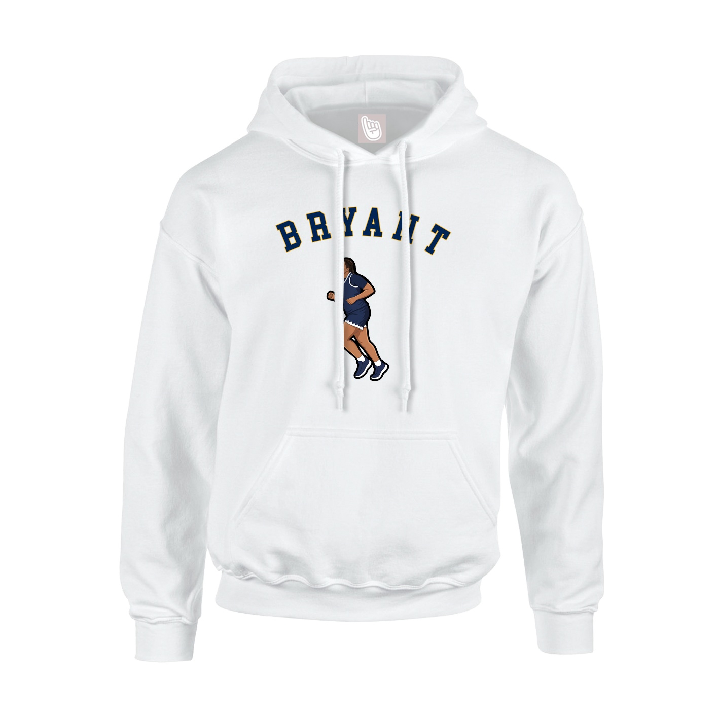 Youth Hoodie — Shirsey Arch in White