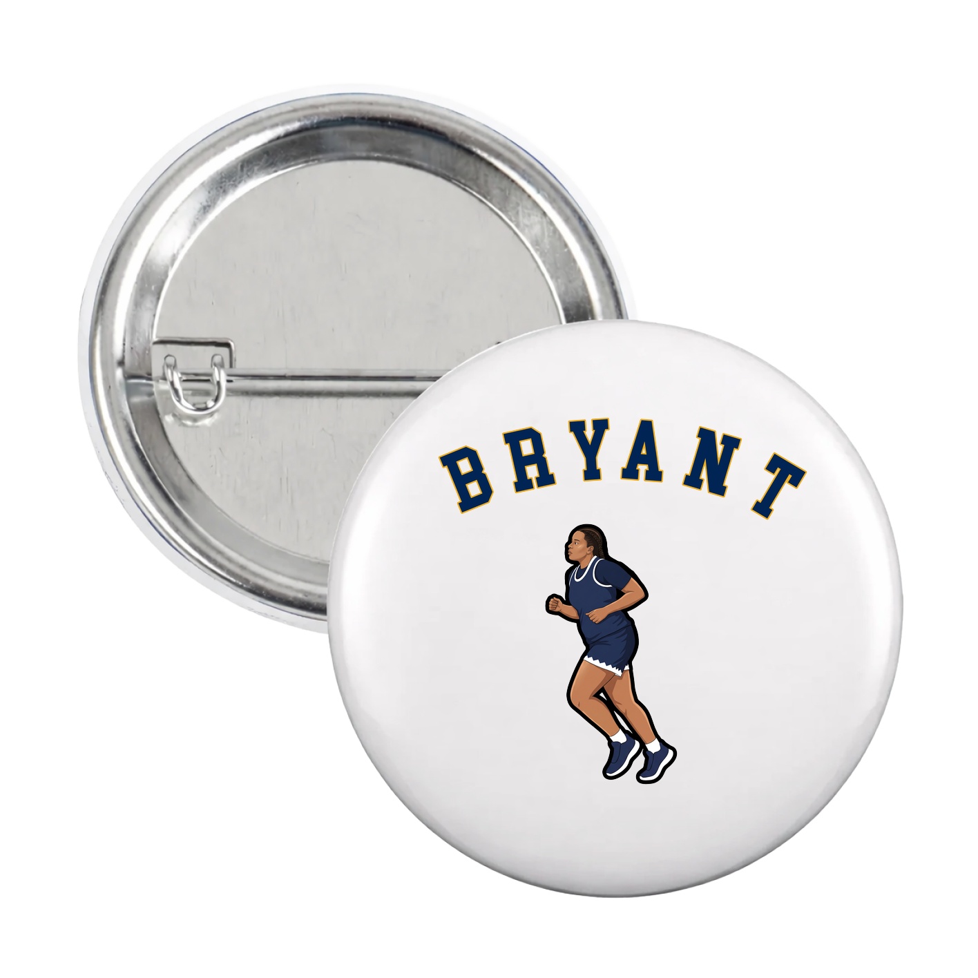 Game Day Button — Shirsey Arch in White