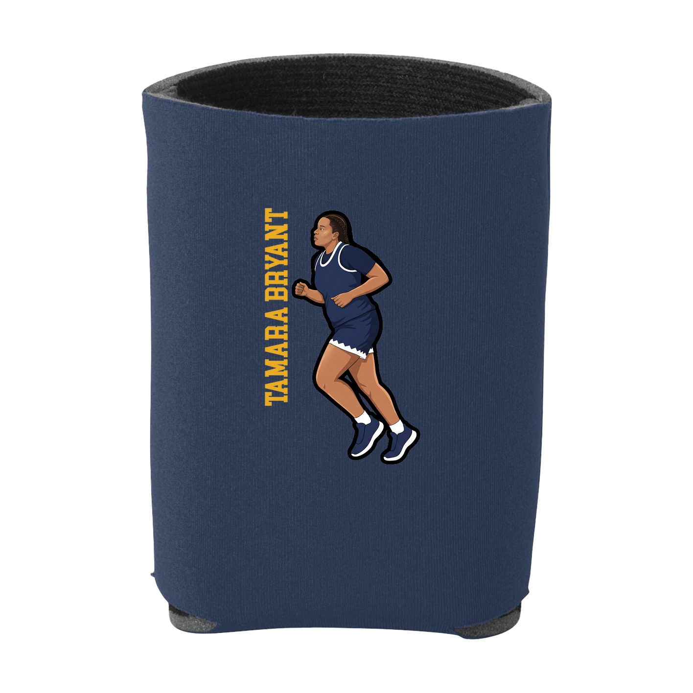 Can Holder — Name Vertical in Navy