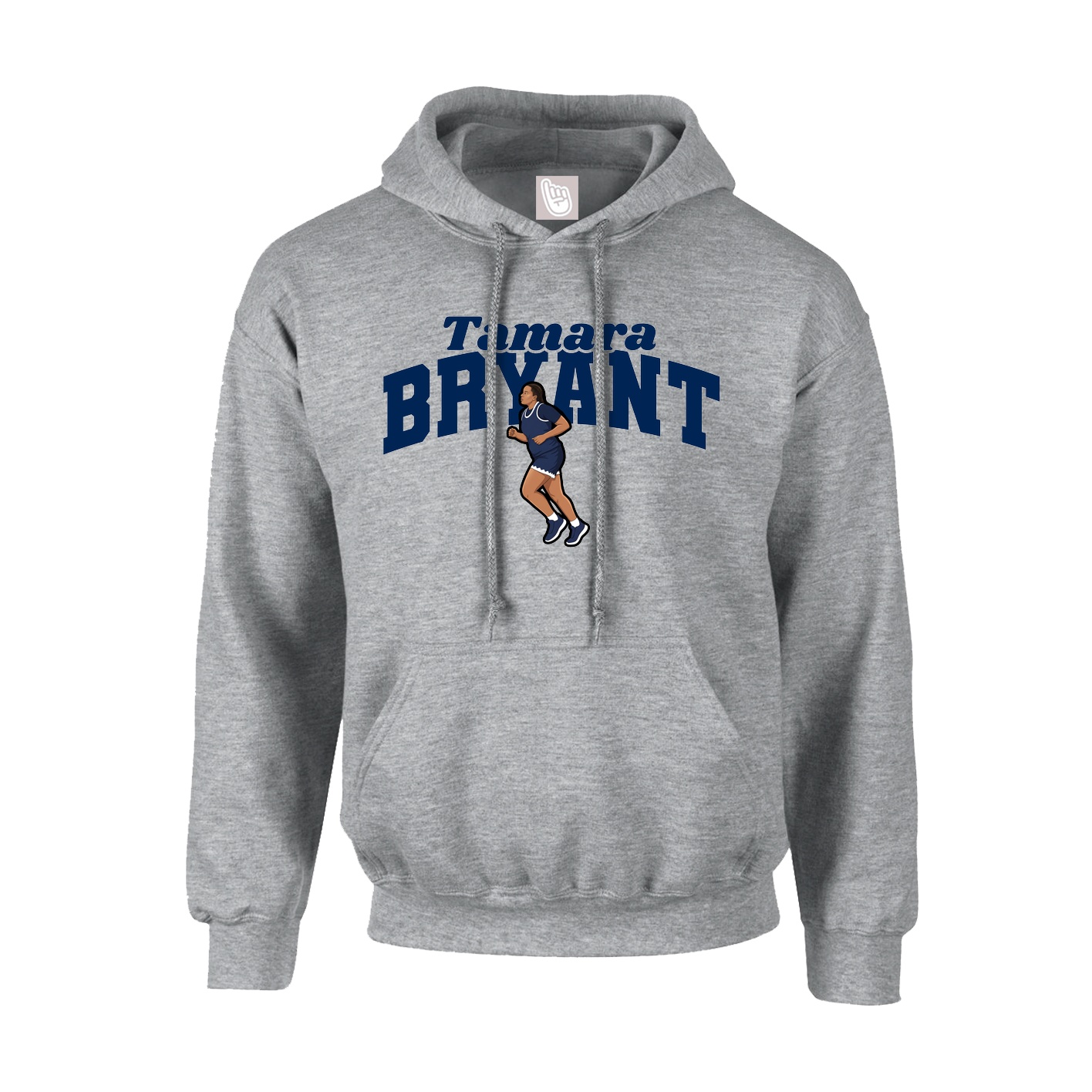 Hoodie — Signature Arch in Grey