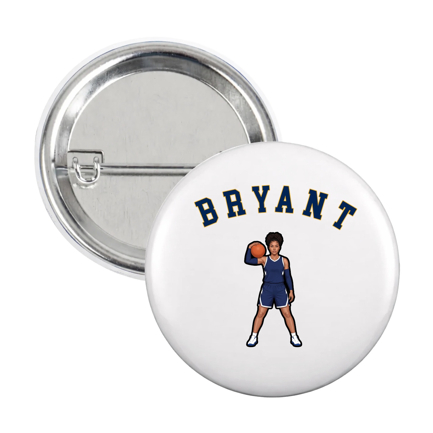 Game Day Button — Shirsey Arch in White