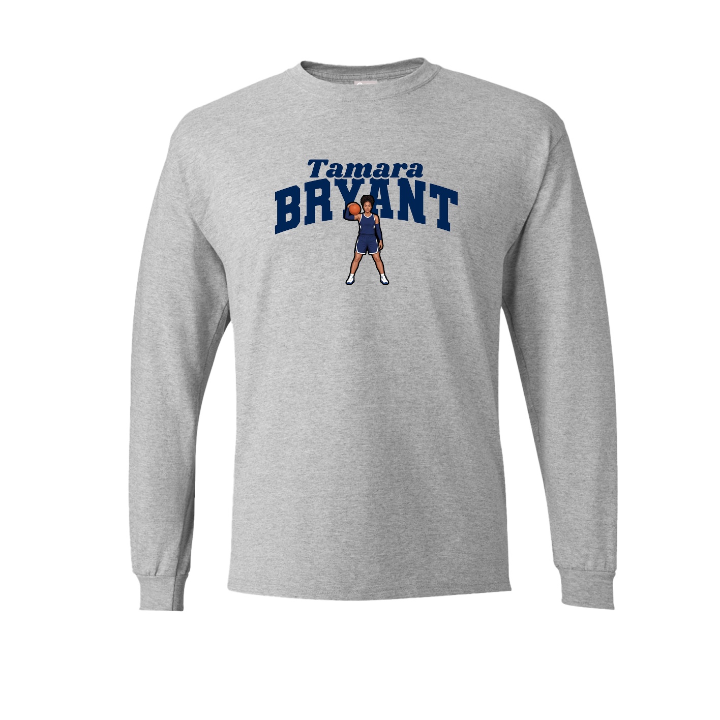 Long Sleeve Tee — Signature Arch in Grey