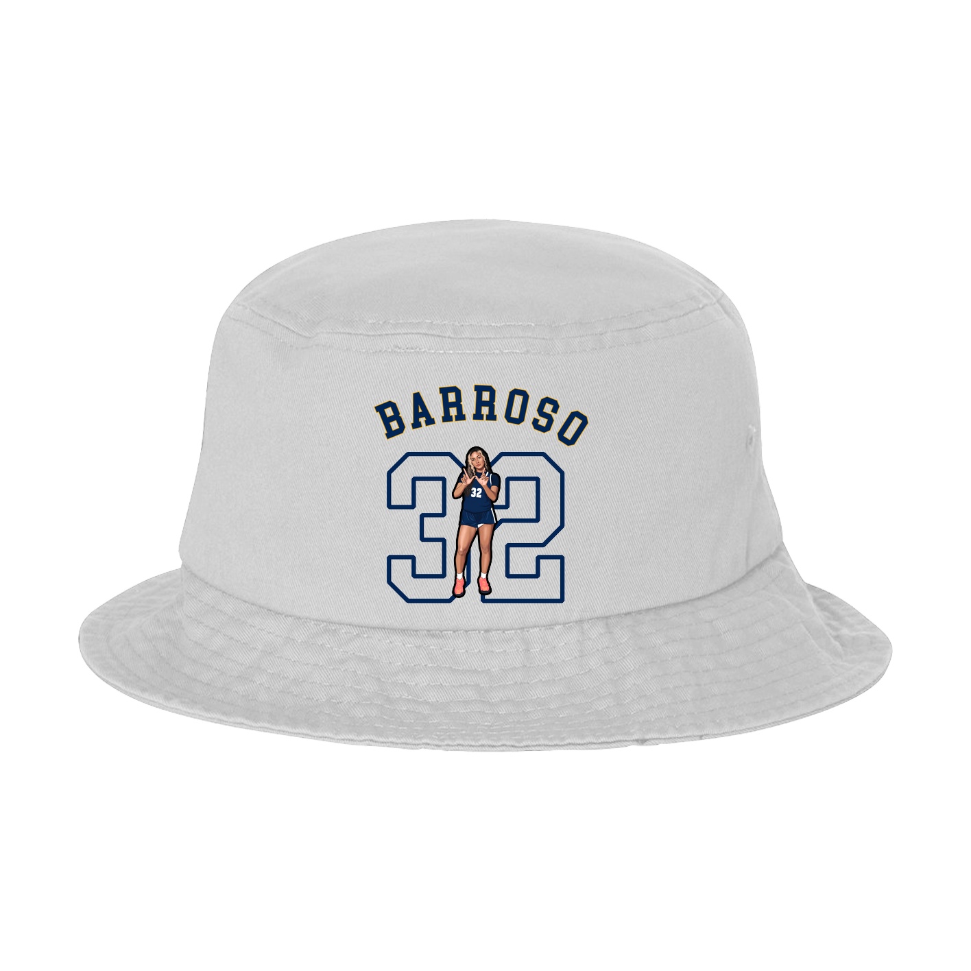 Bucket Cap — Shirsey Arch in White