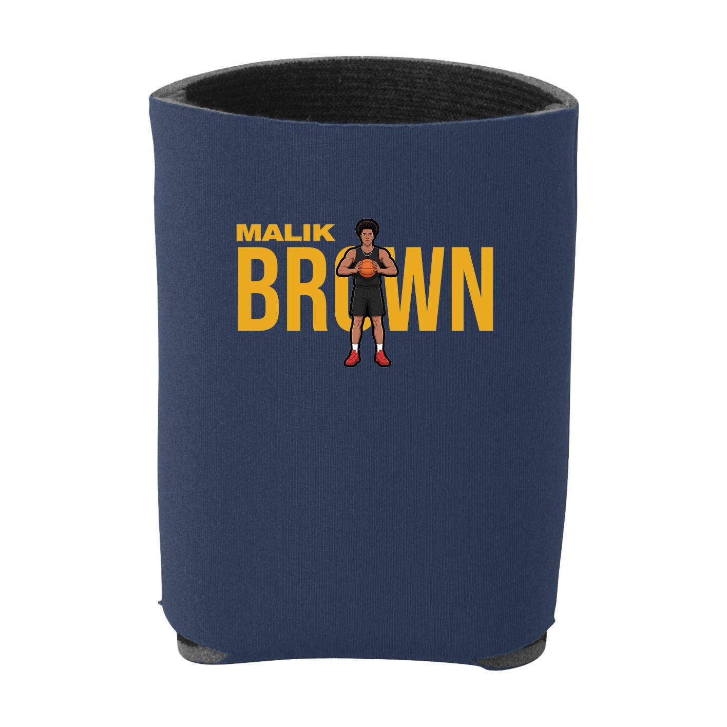 Can Holder — Player Name in Navy