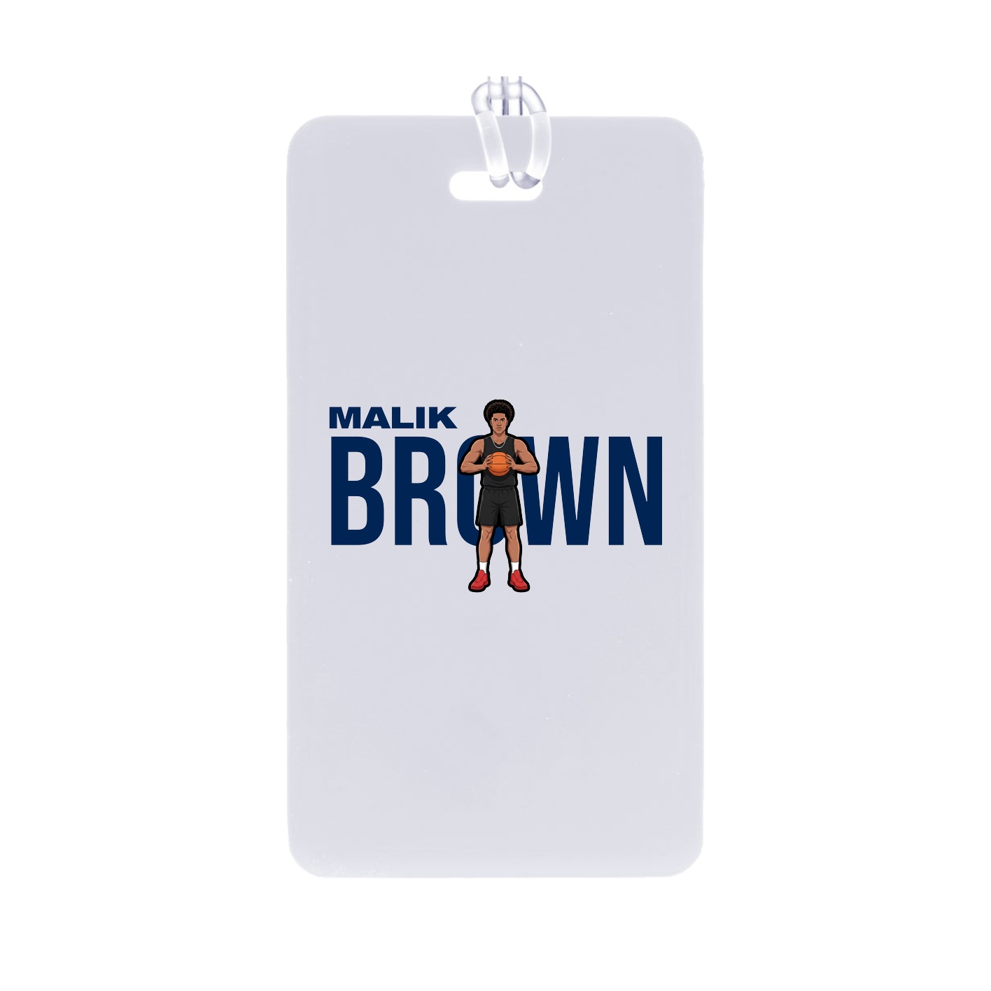 Bag Tag — Player Name in Classic