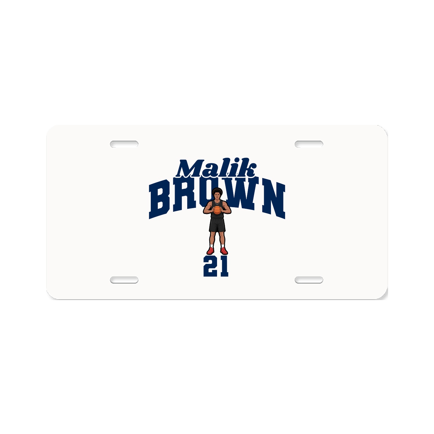 License Plate — Signature Arch in Classic
