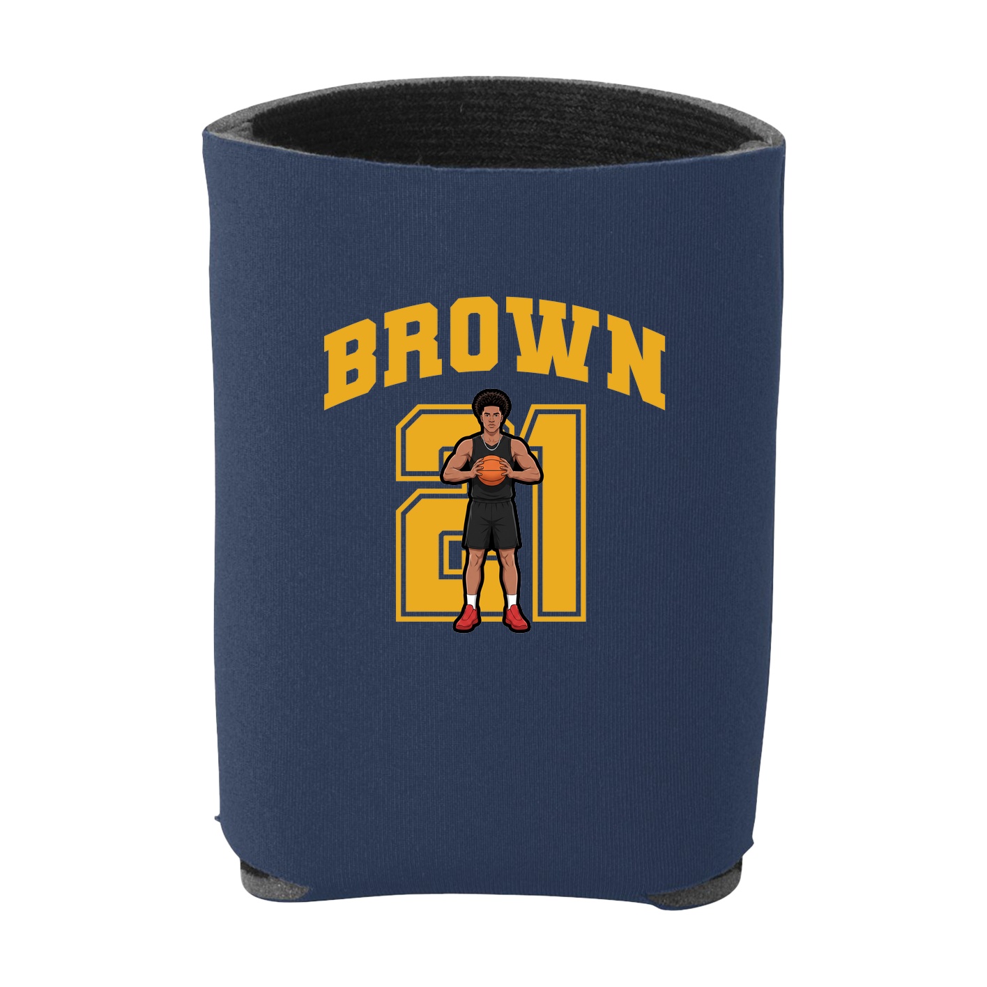 Can Holder — Number in Navy