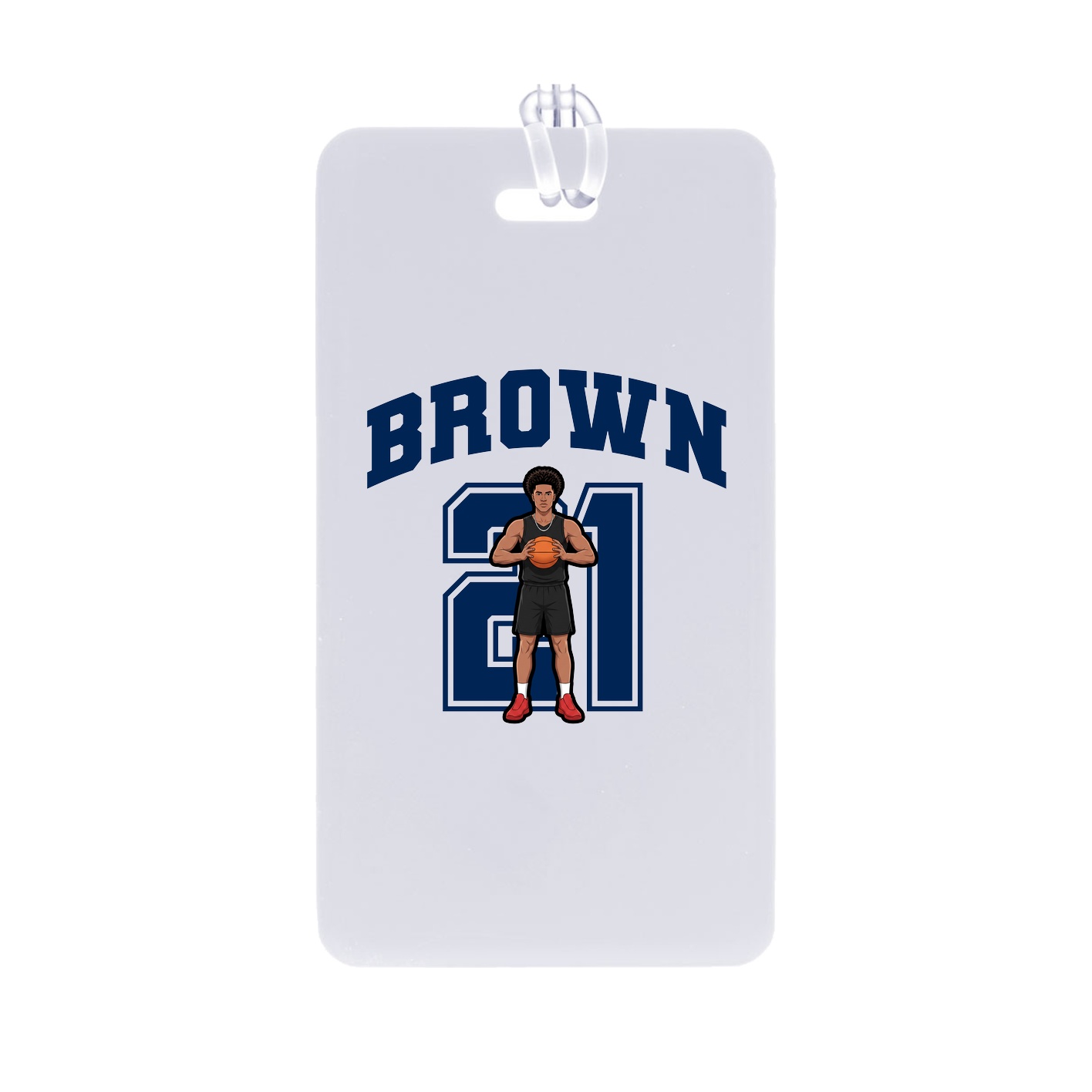 Bag Tag — Number in Classic