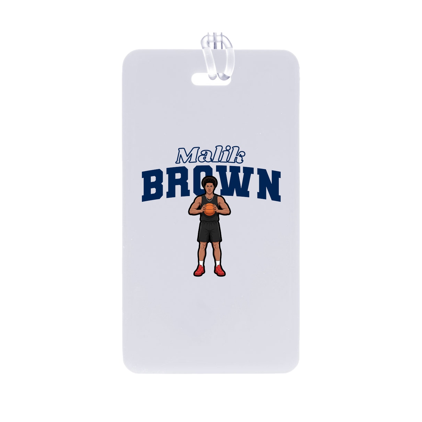 Bag Tag — Name Arch in Classic