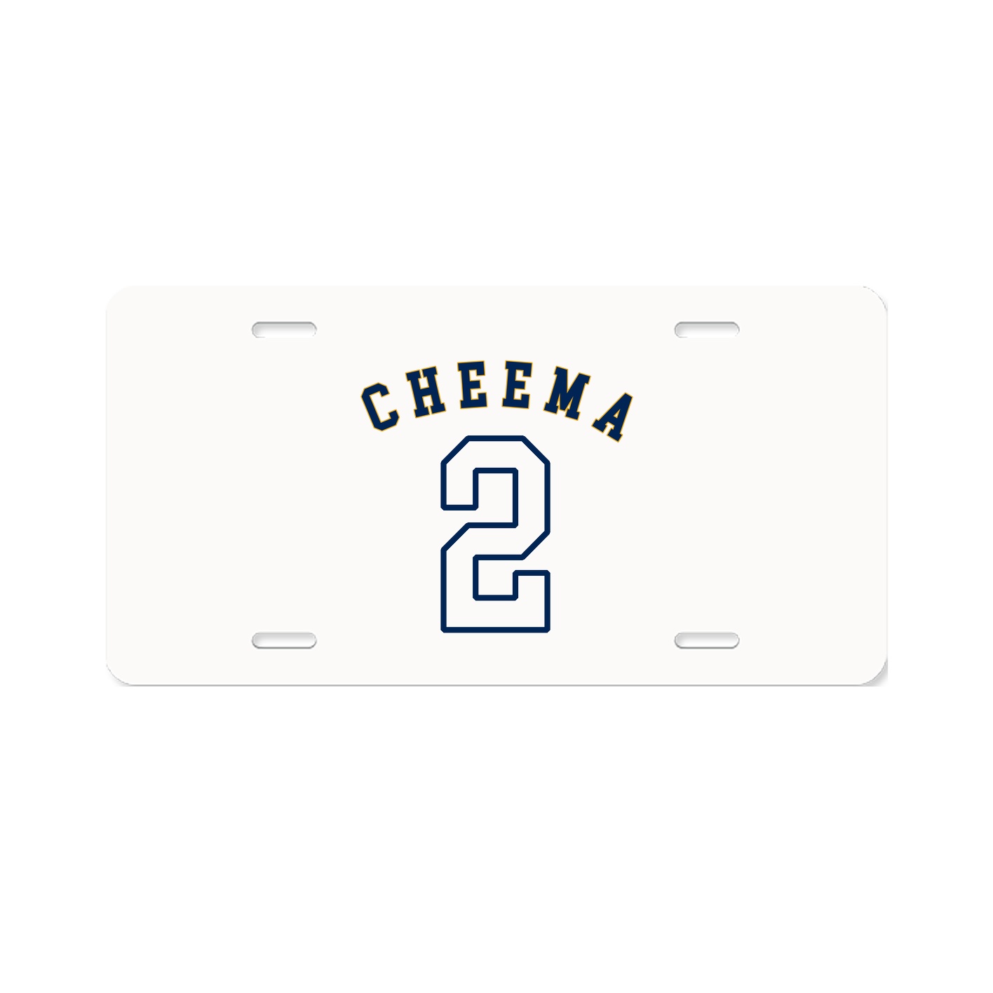 License Plate — Shirsey Arch in Classic