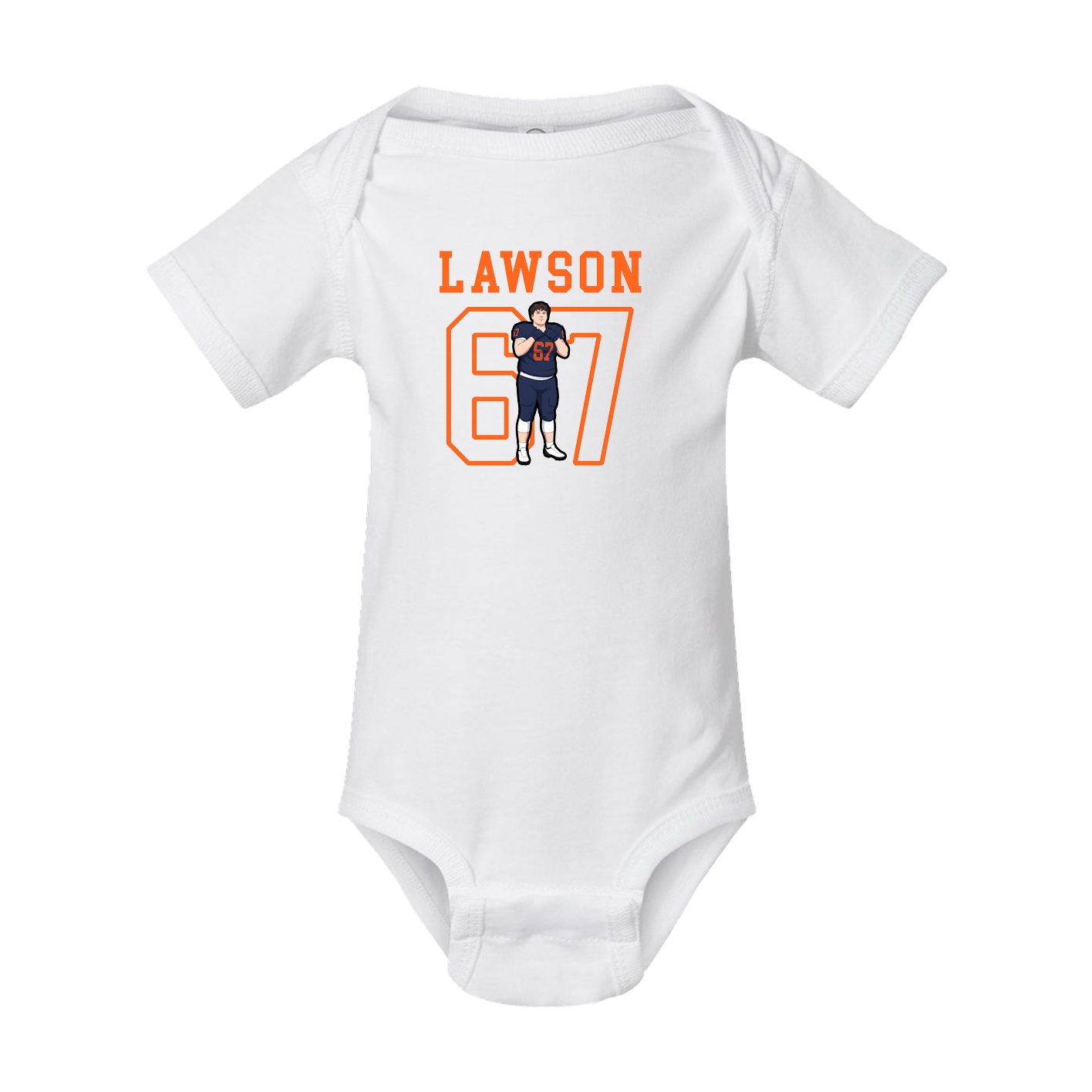 Baby Onesie — Shirsey in White