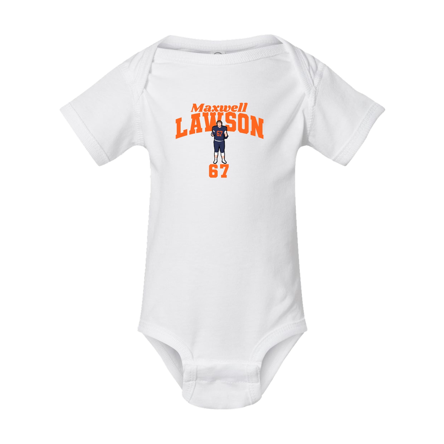 Baby Onesie — Signature Arch in White