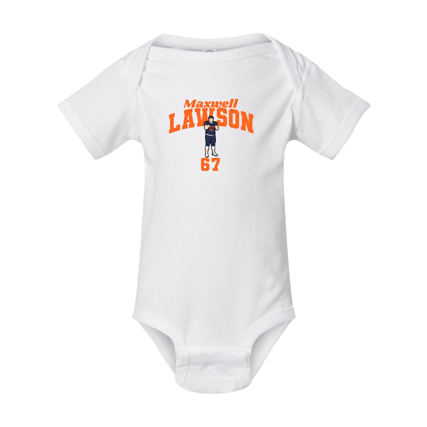 Baby Onesie — Signature Arch in White