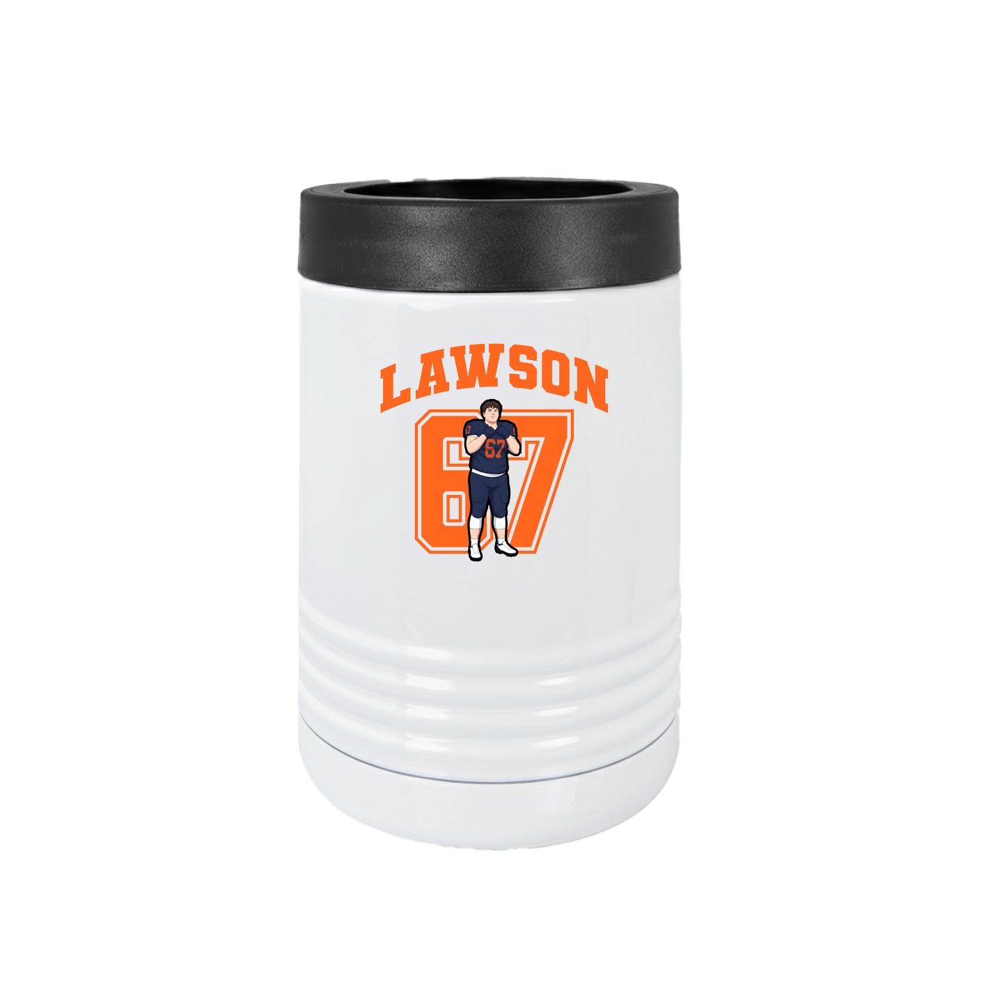Beverage Holder — Number in White
