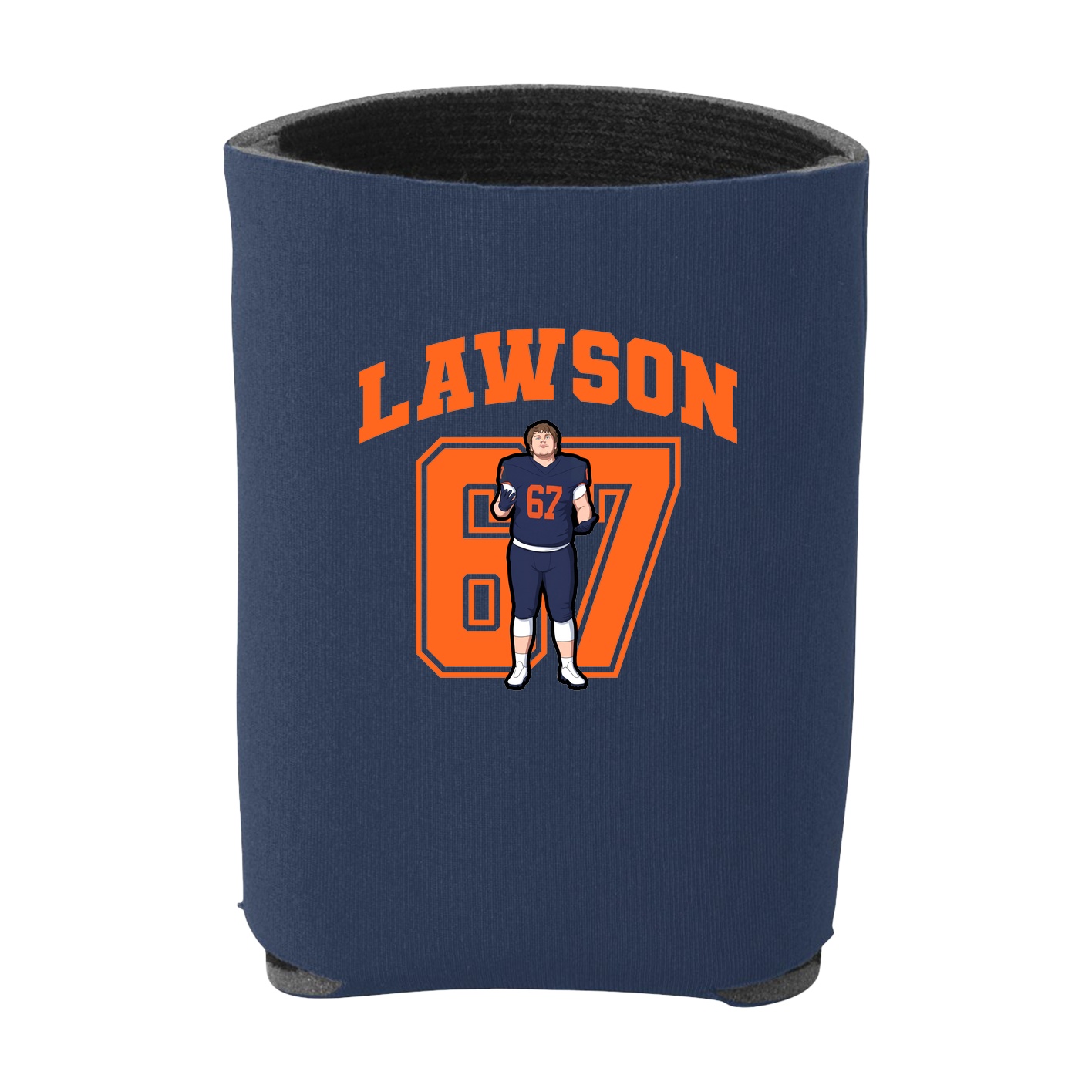 Can Holder — Number in Navy