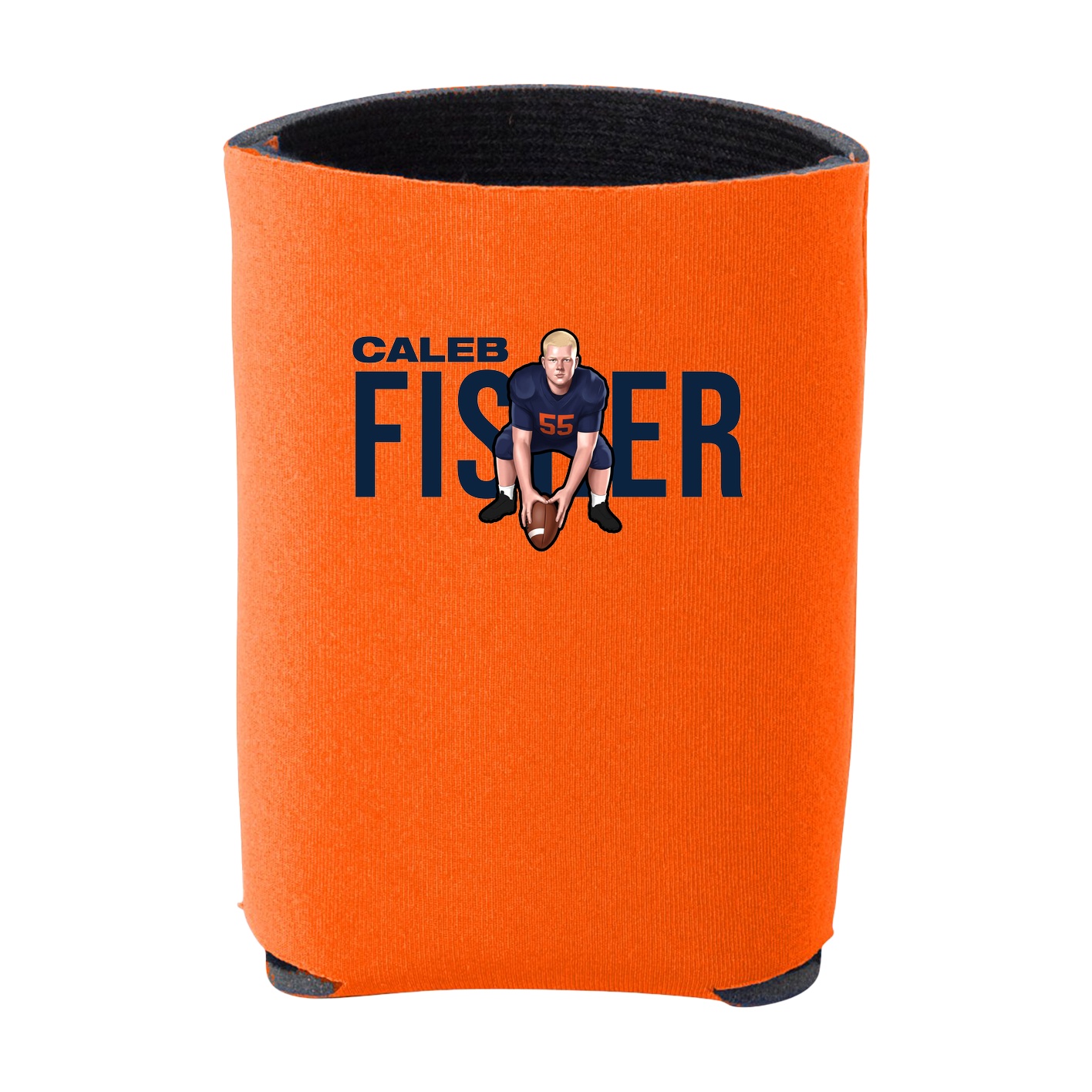 Can Holder — Player Name in Orange