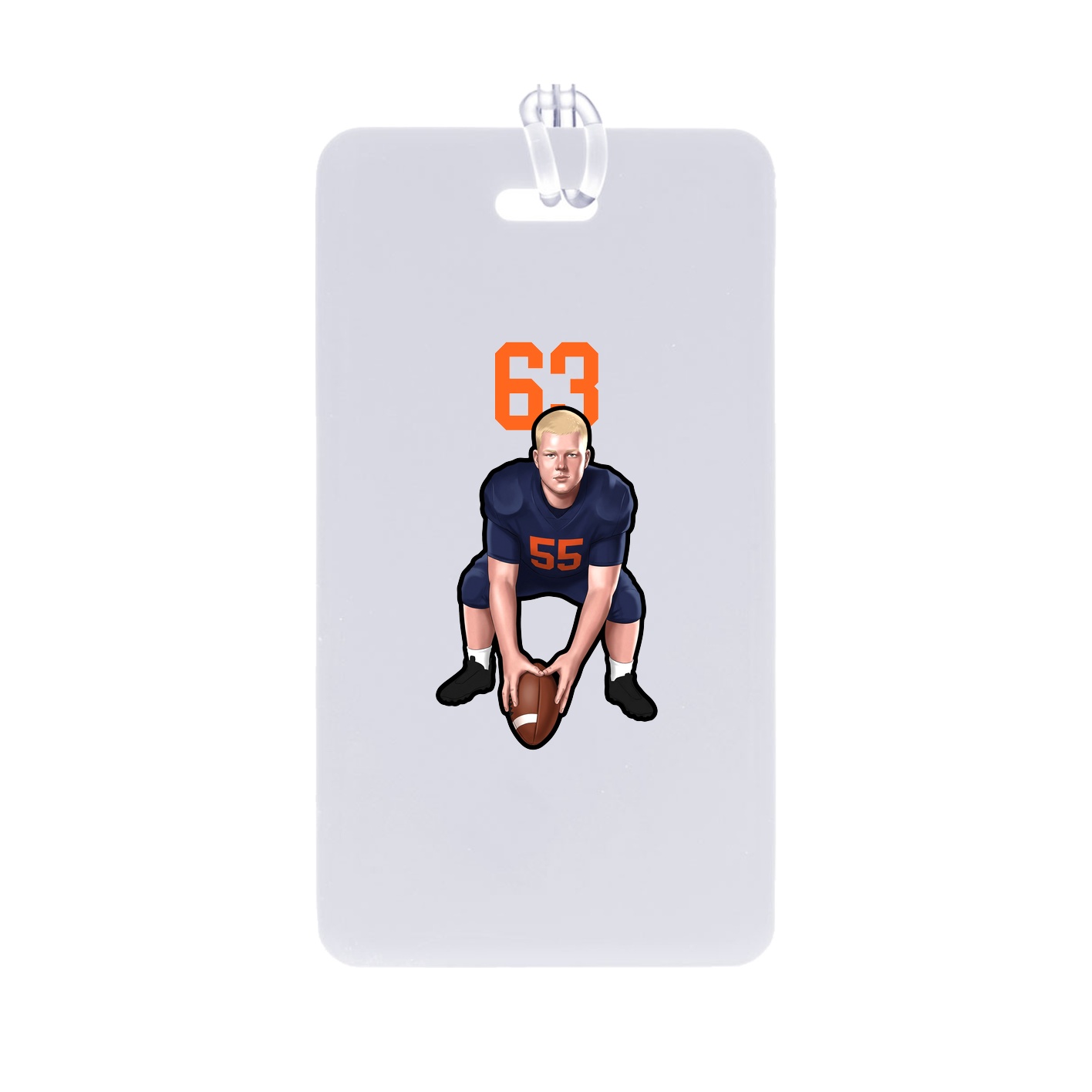 Bag Tag — Number Top in Classic