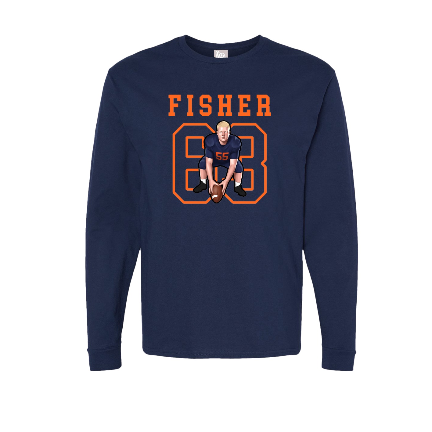Long Sleeve Tee — Shirsey in Navy