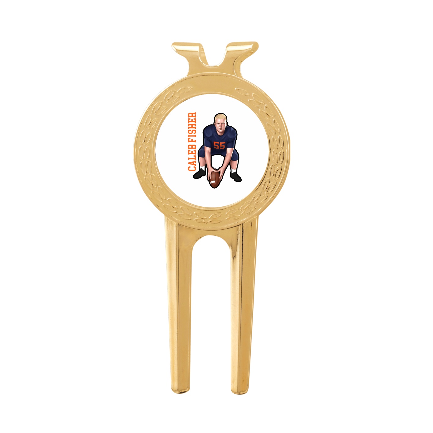 Divot Tool with Ball Marker — Name Vertical in Classic