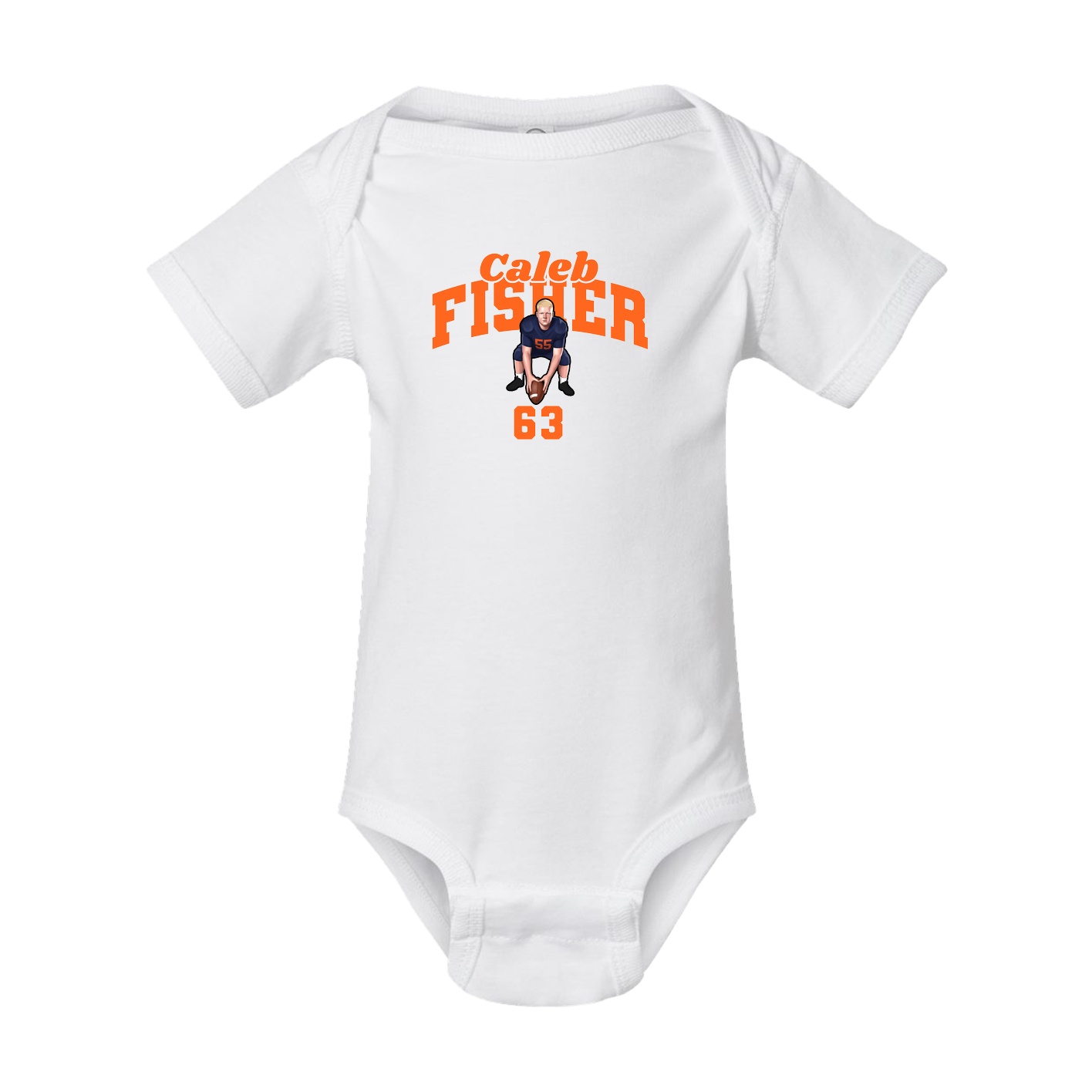 Baby Onesie — Signature Arch in White