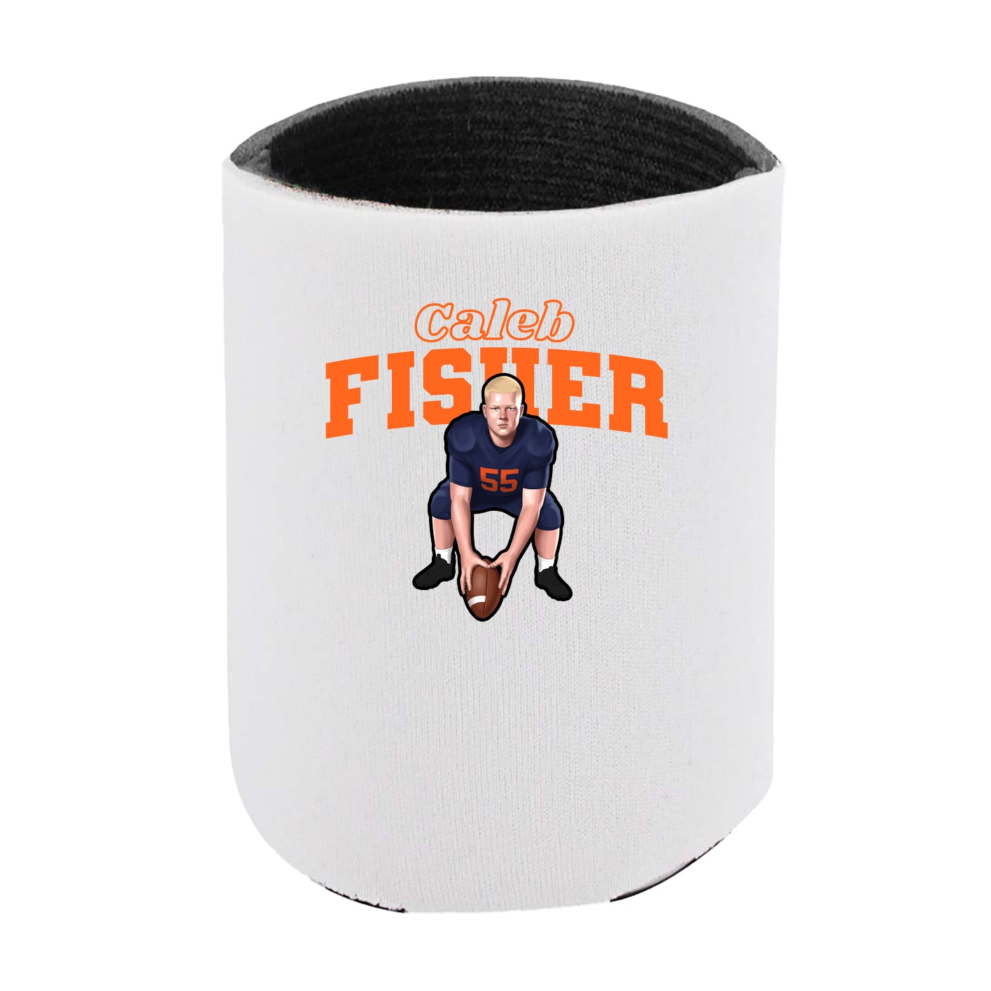 Can Holder — Name Arch in White
