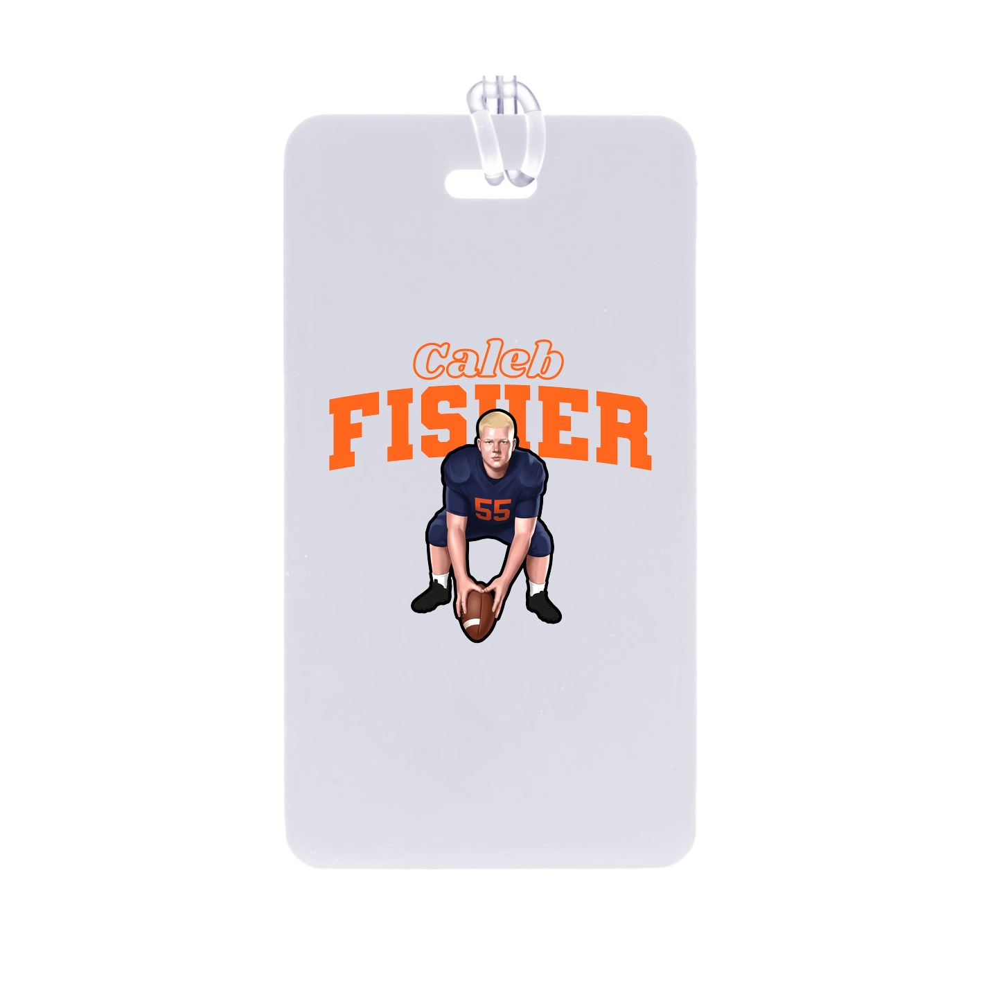 Bag Tag — Name Arch in Classic