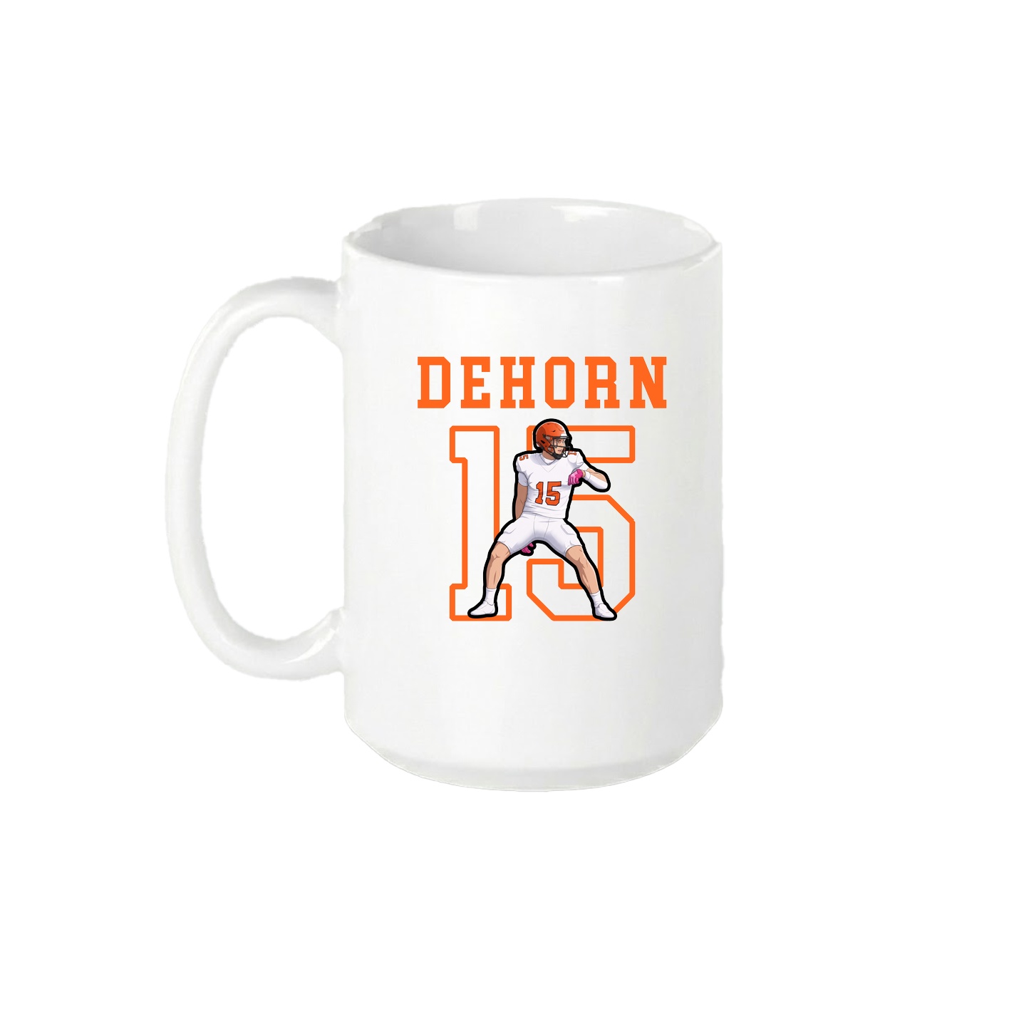 15oz Coffee Mug — Shirsey in White
