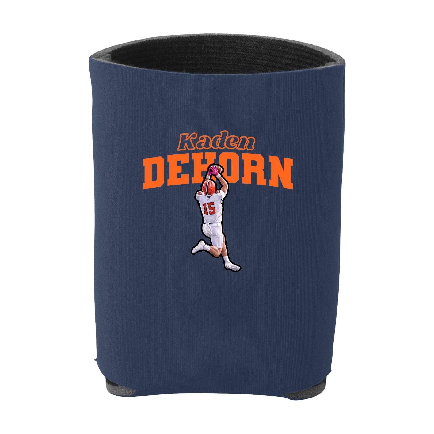 Can Holder — Name Arch in Navy
