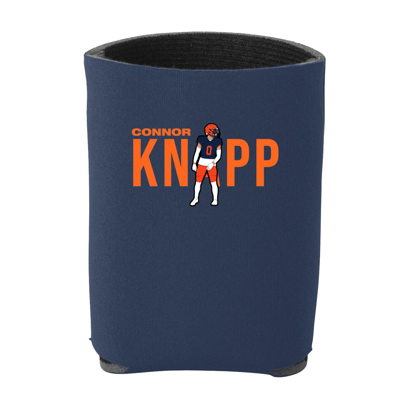 Can Holder — Player Name in Navy