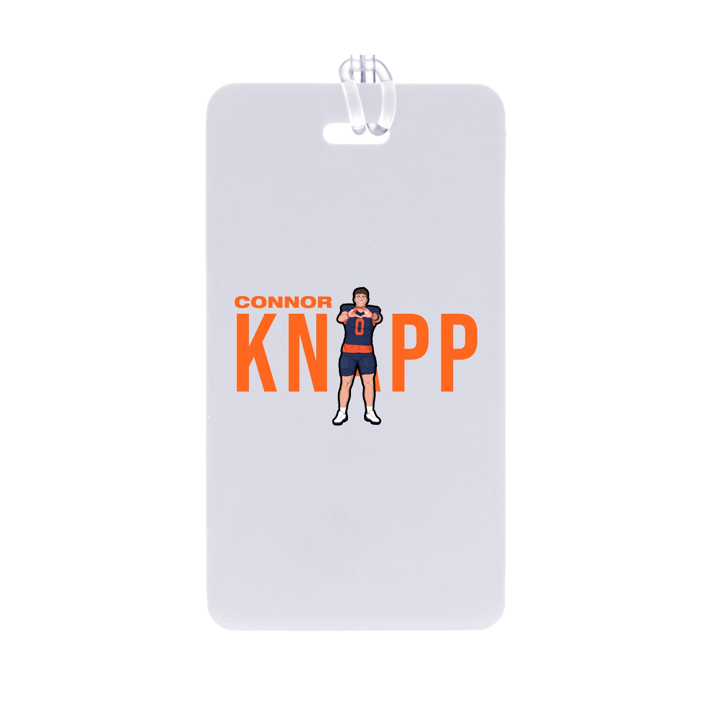 Bag Tag — Player Name in Classic