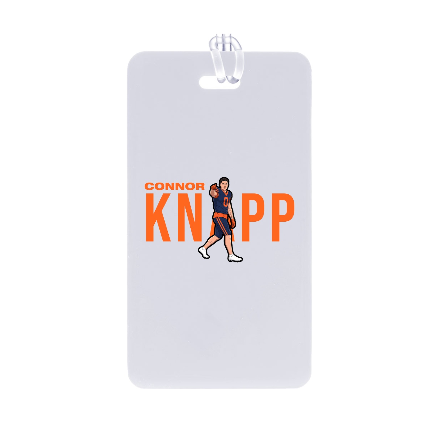 Bag Tag — Player Name in Classic