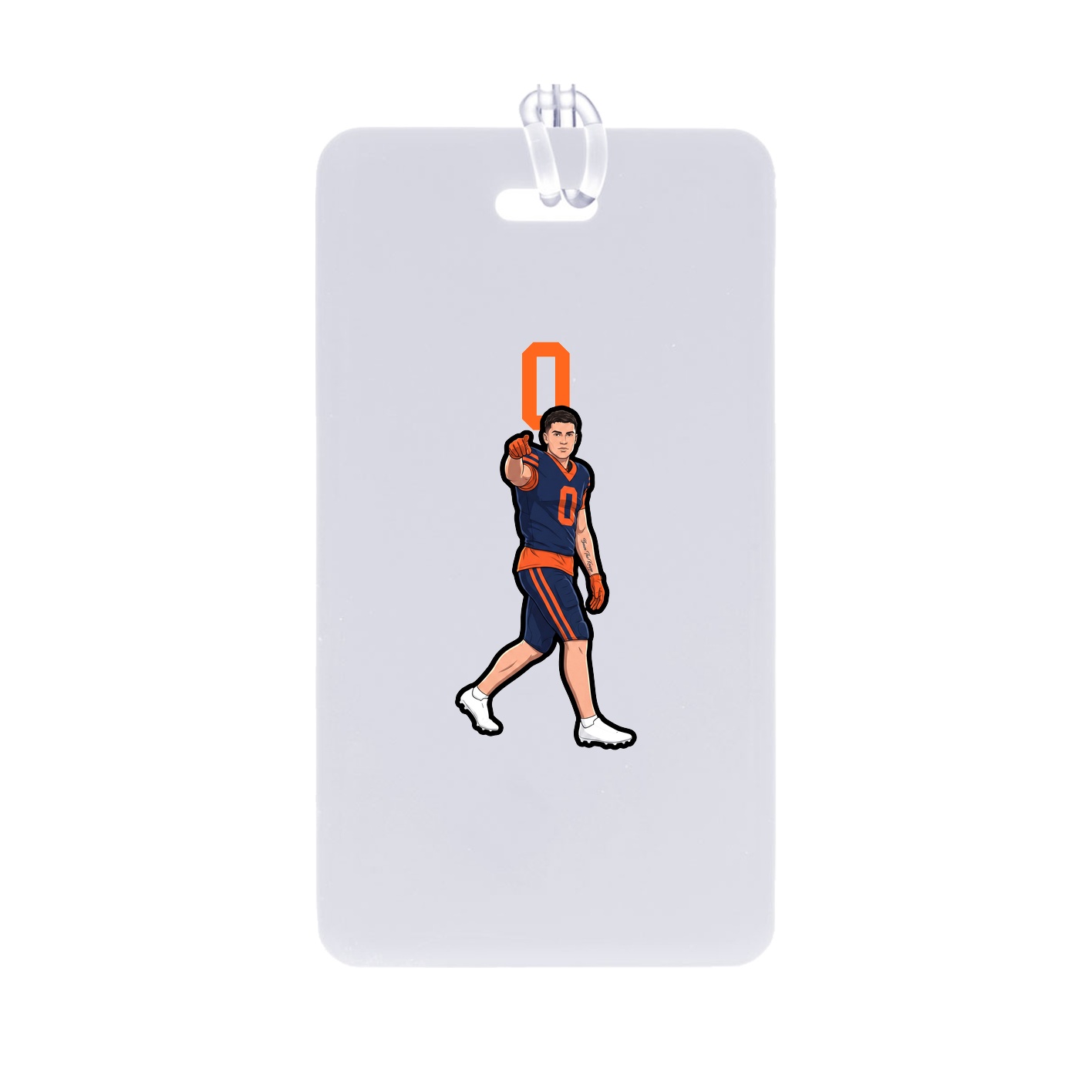 Bag Tag — Number Top in Classic