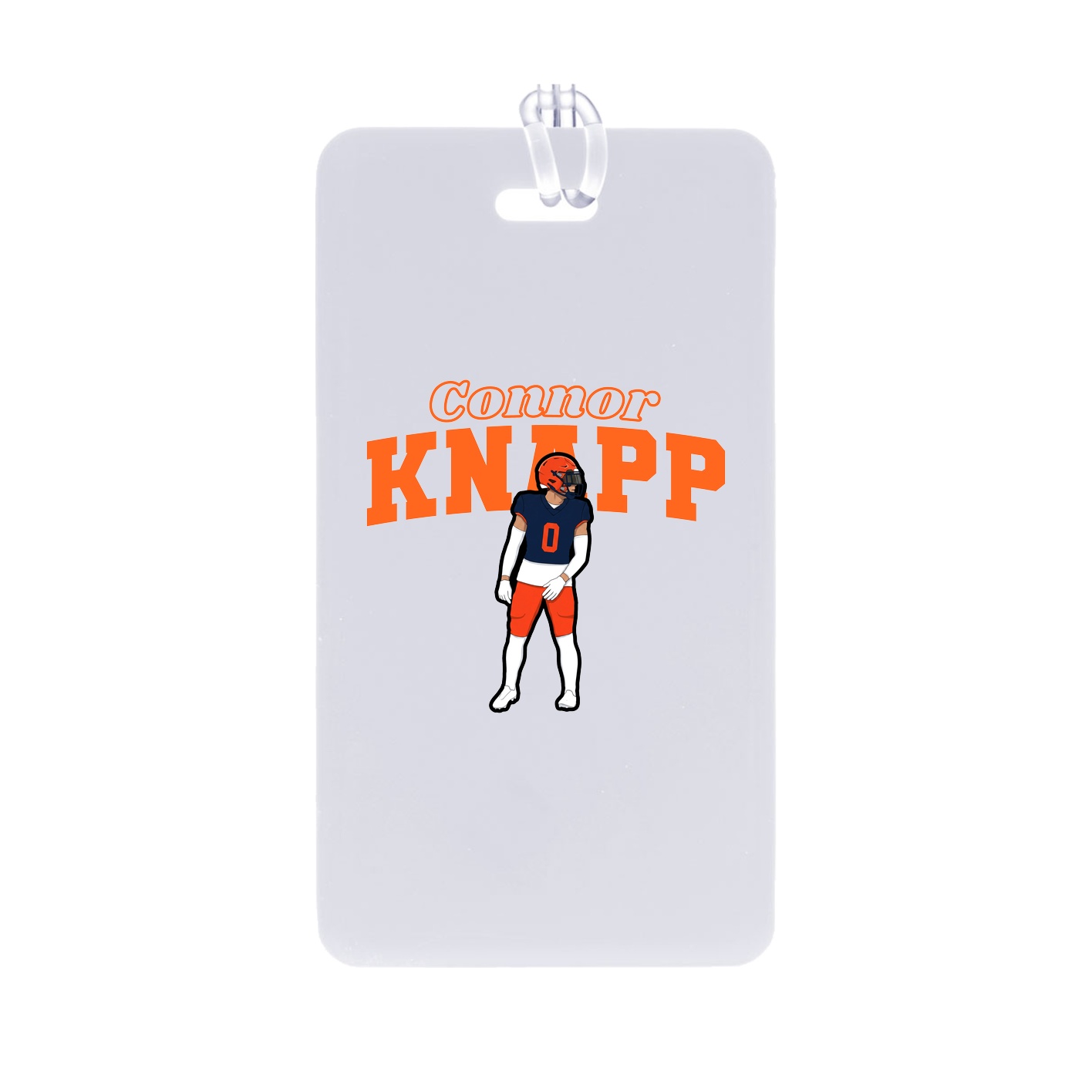 Bag Tag — Name Arch in Classic