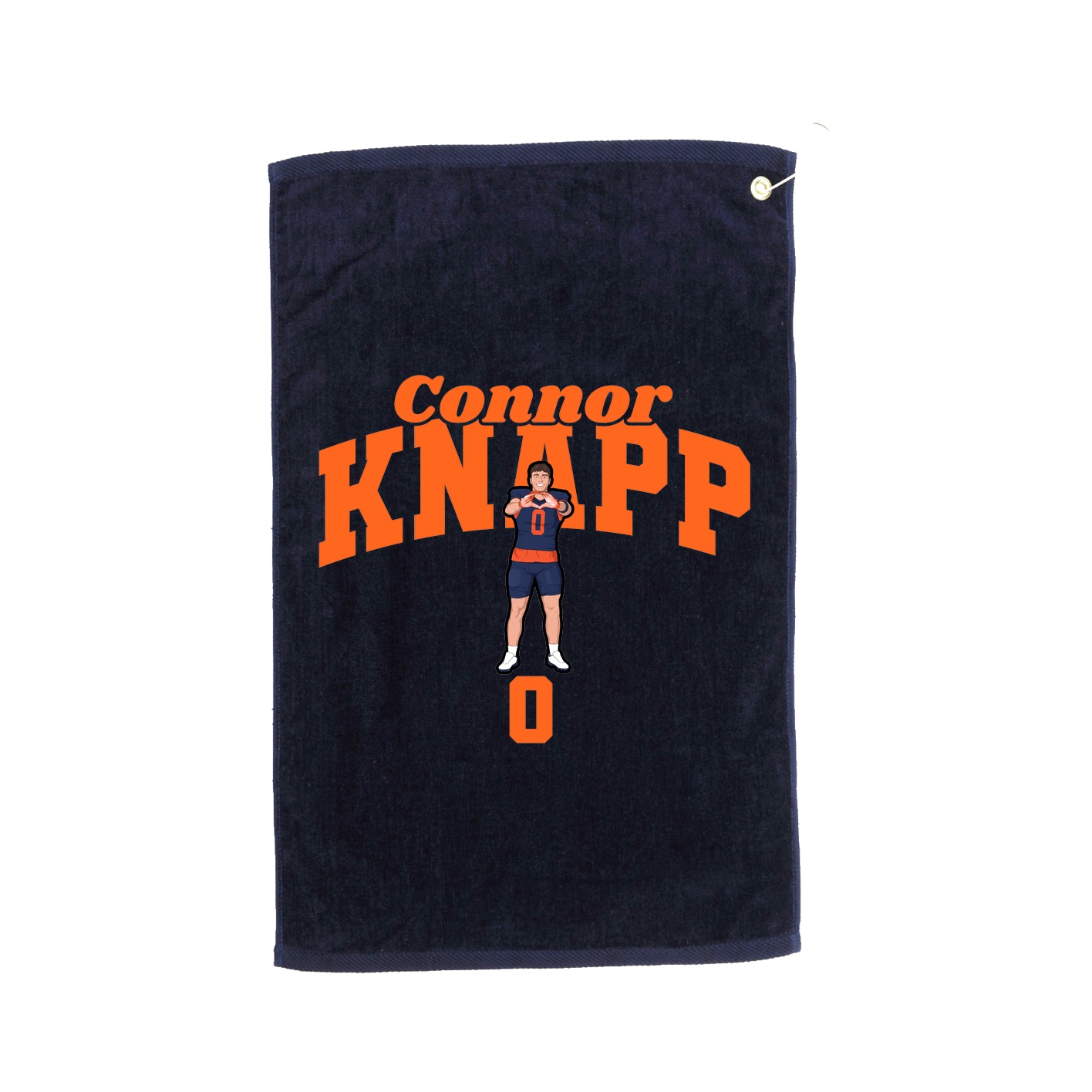Golf Towel — Signature Arch in Navy
