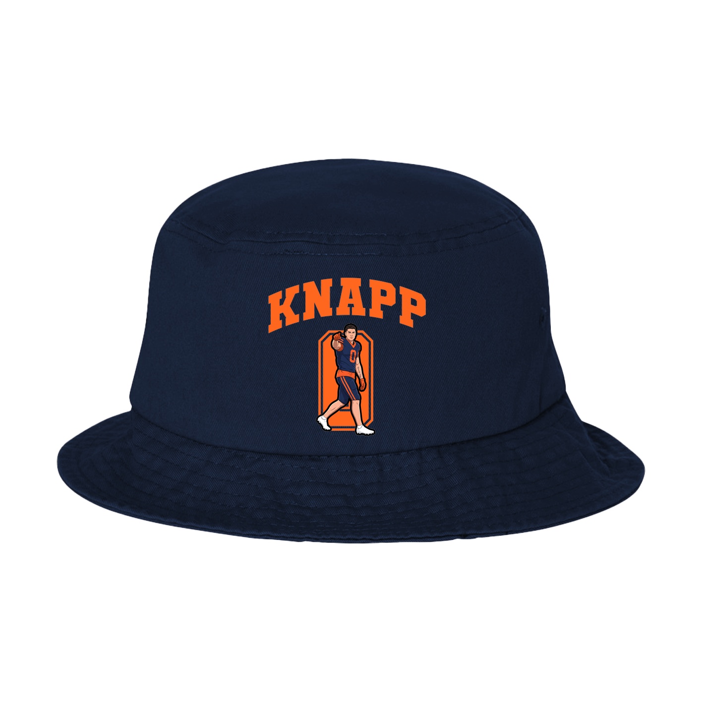 Bucket Cap — Number in Navy