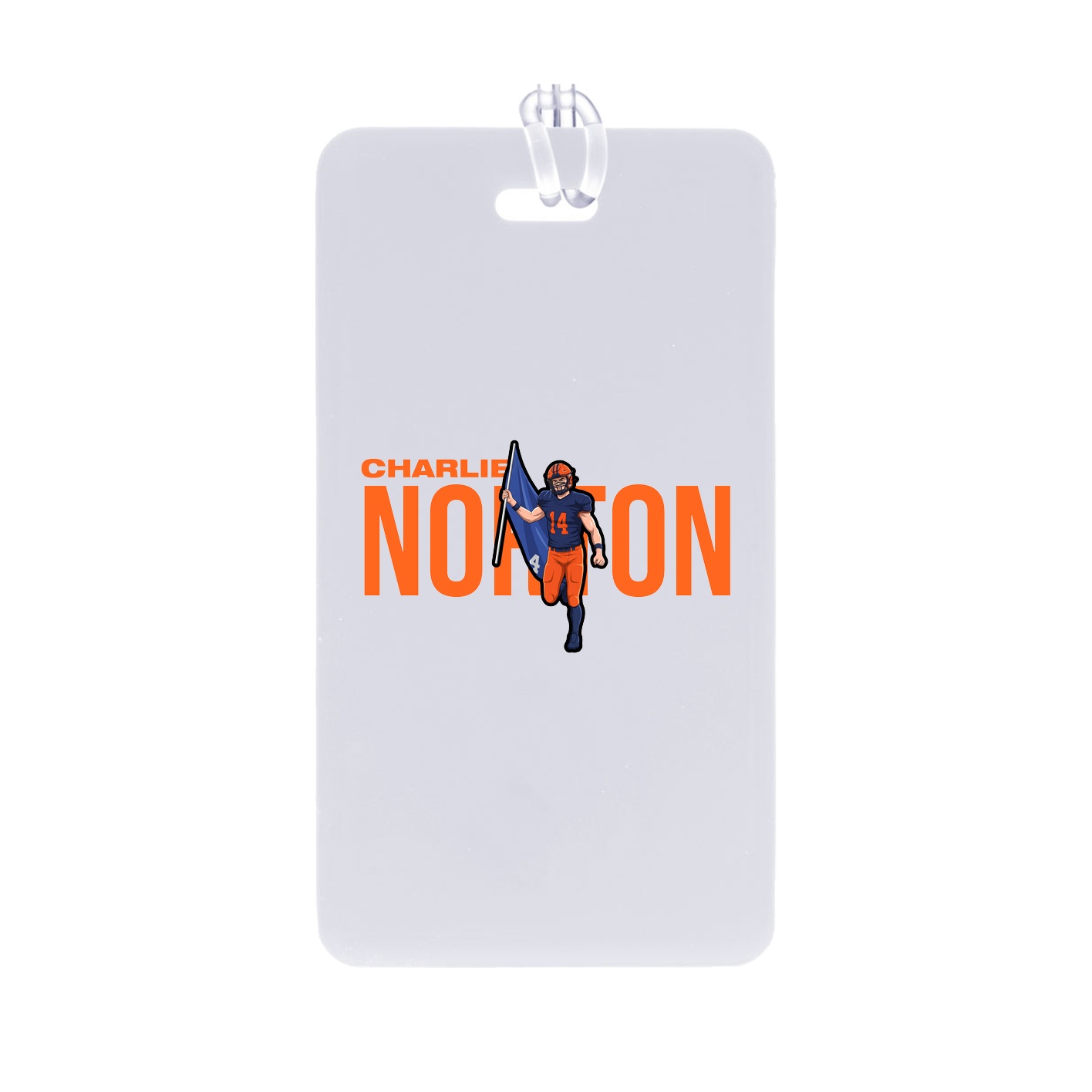Bag Tag — Player Name in Classic