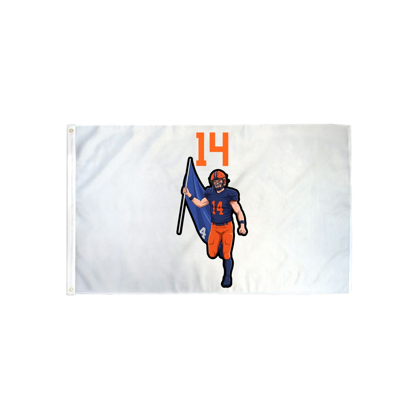 3x5 Flag — Number Top in Classic